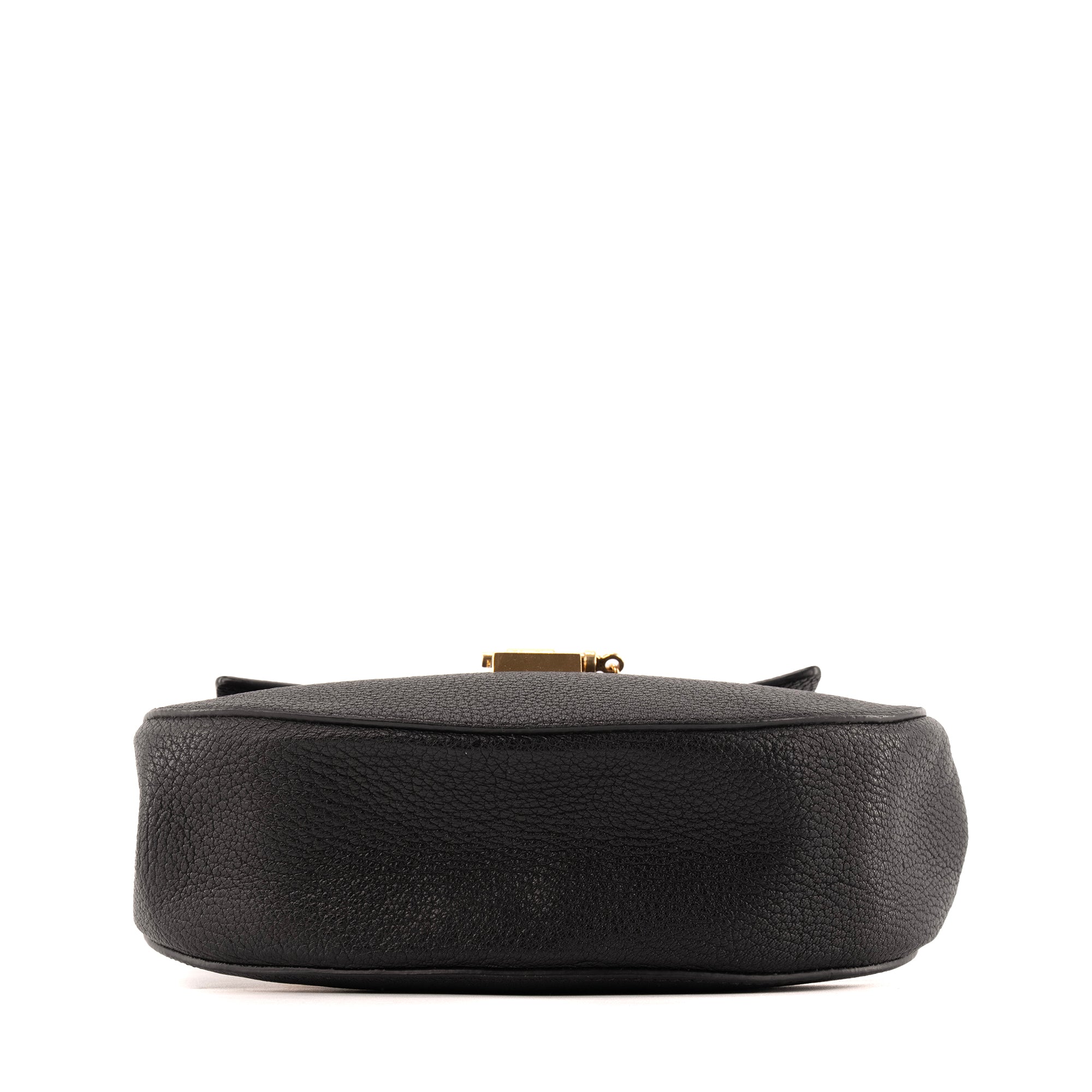 CHLOÉ - Sac à bandoulière Drew Chloé en cuir grainé noir