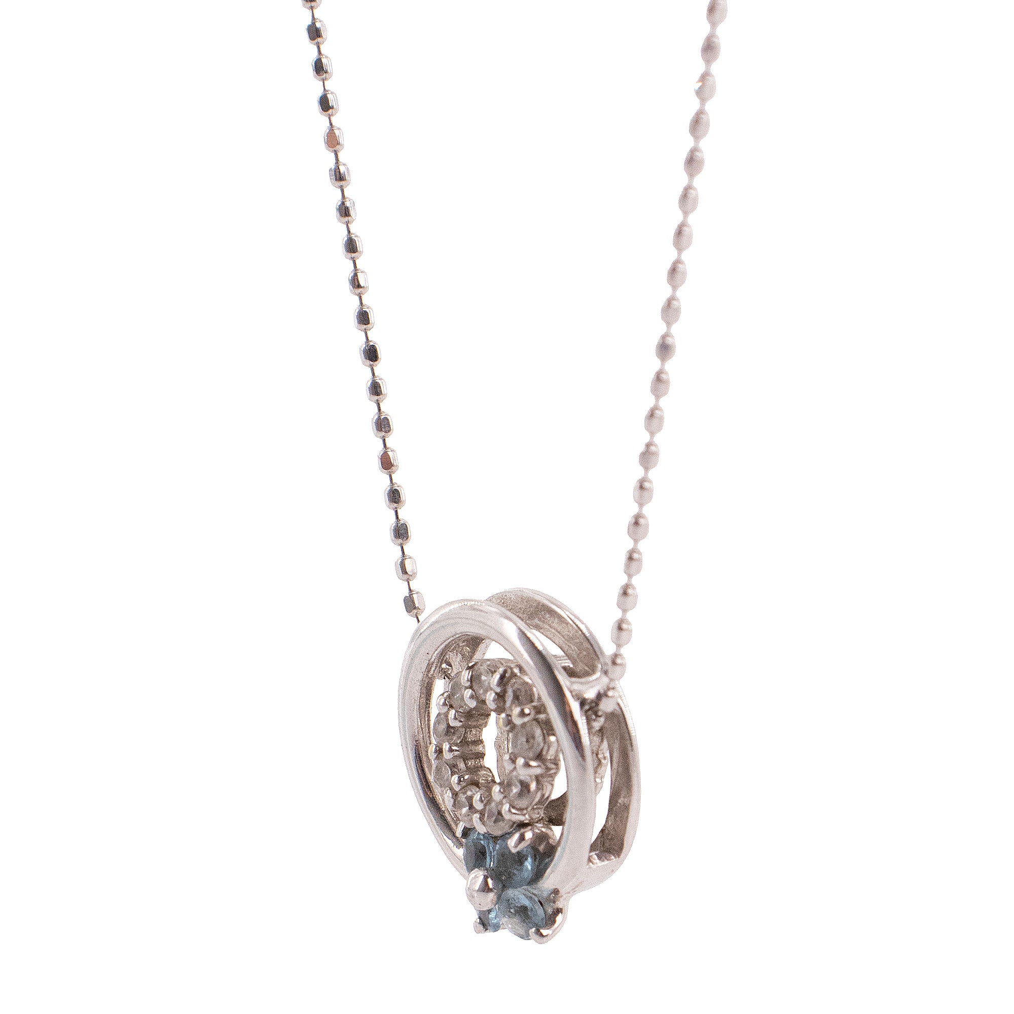 COURRÈGES - Collier Courrèges en argent
