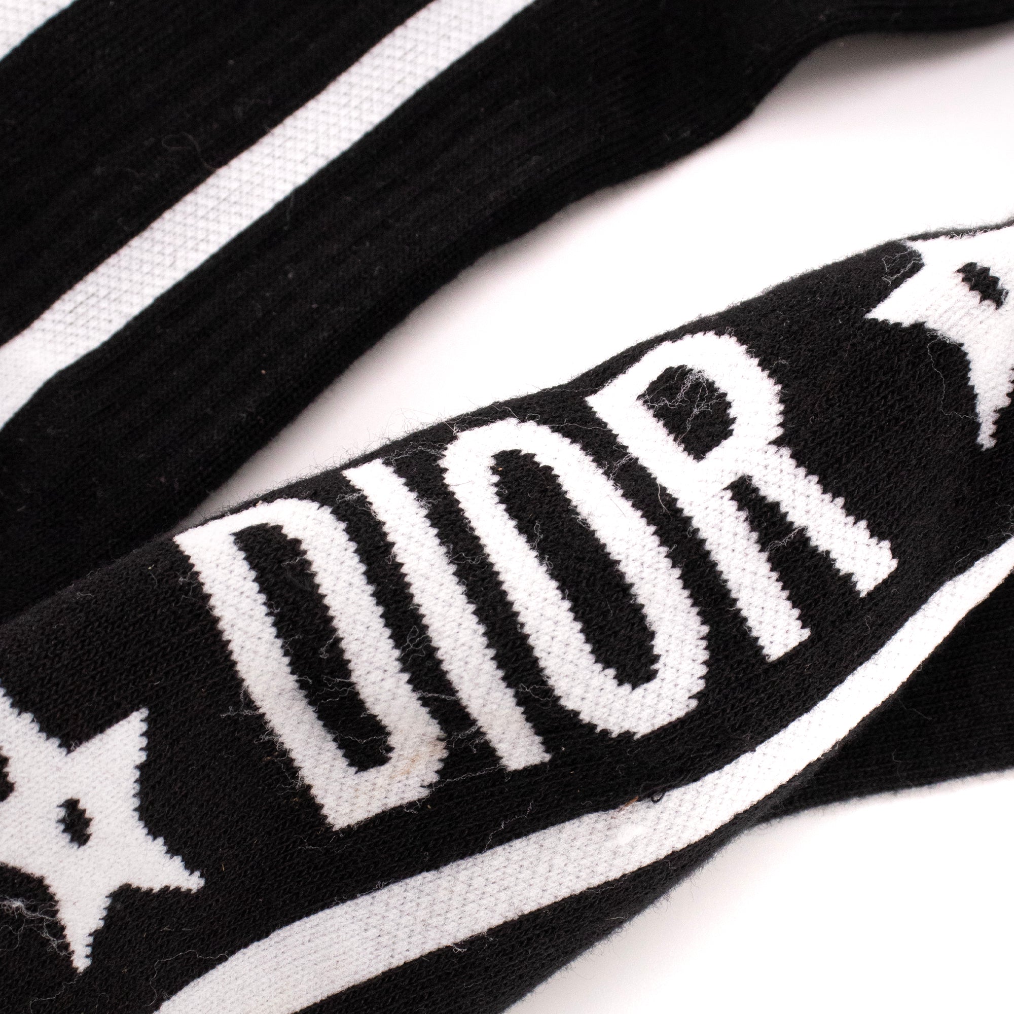DIOR - Chaussettes The Next Era Dior en coton noir et blanc (S)