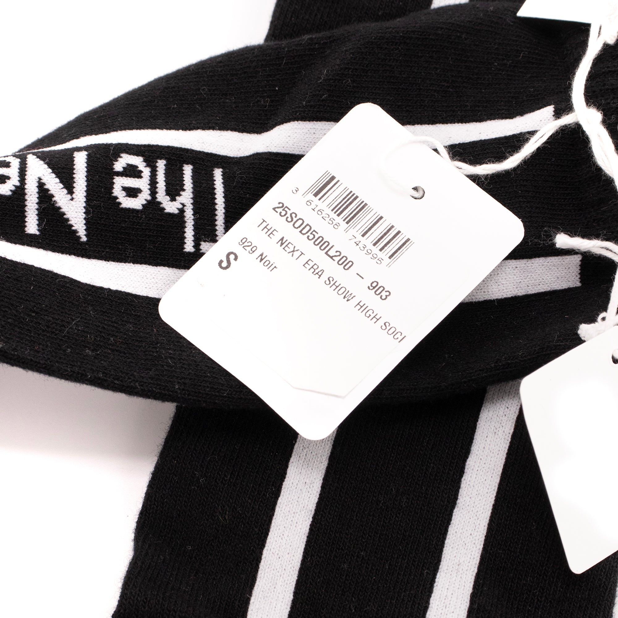 DIOR - Chaussettes The Next Era Dior en coton noir et blanc (S)