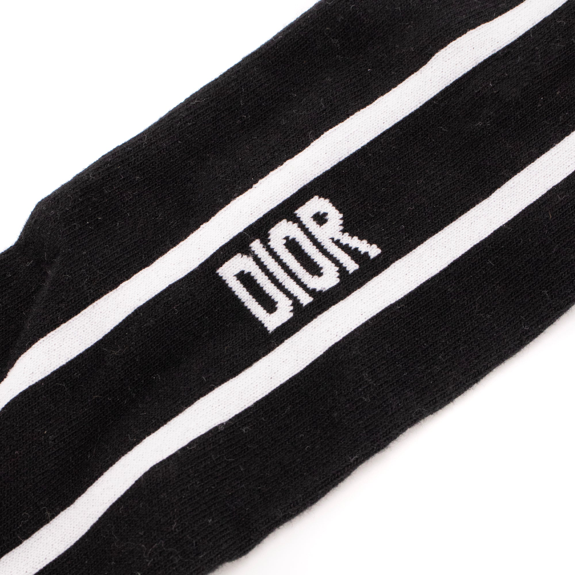 DIOR - Chaussettes The Next Era Dior en coton noir et blanc (S)
