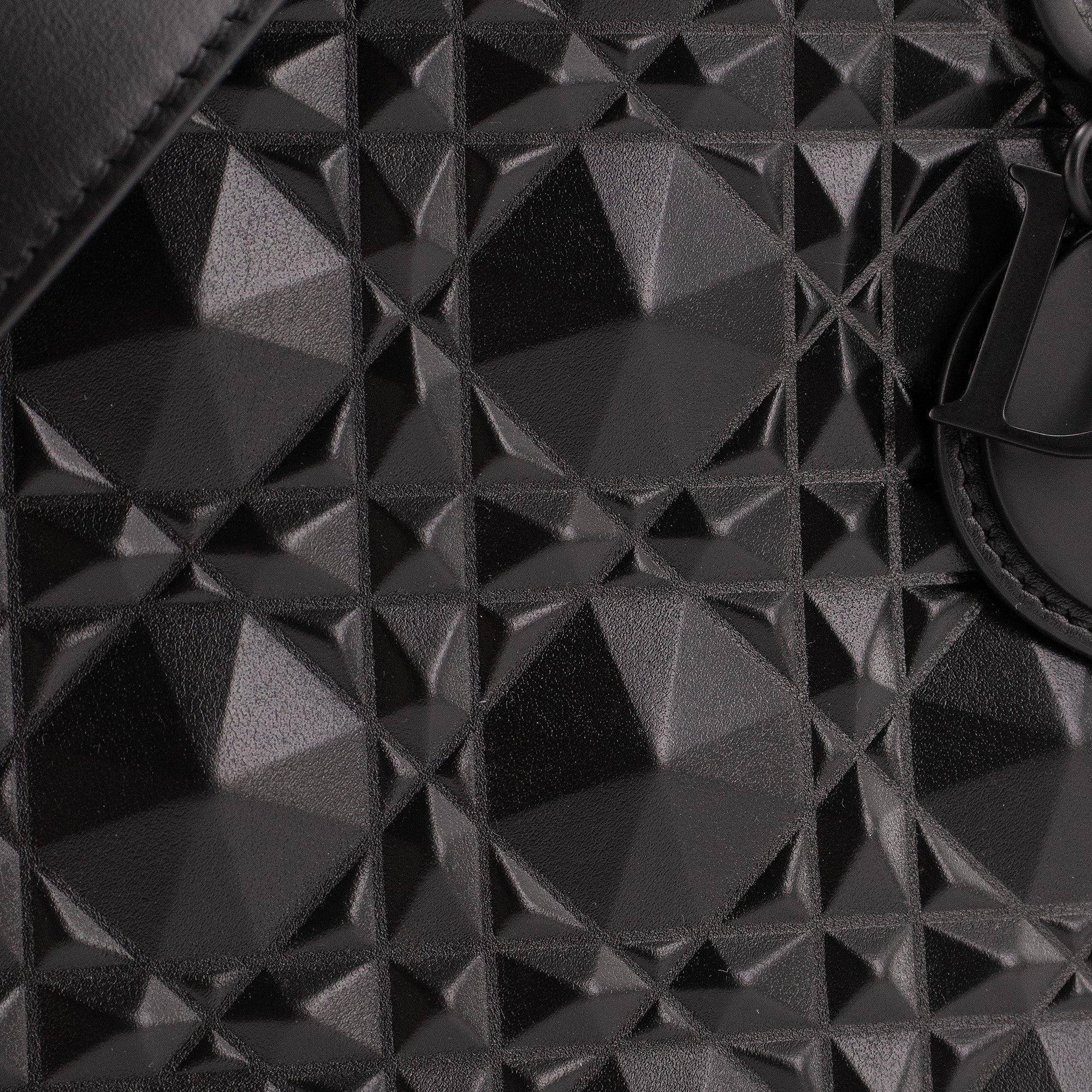 DIOR - Sac à main Lady Dior My ABCDior Small en cuir cannage diamant noir