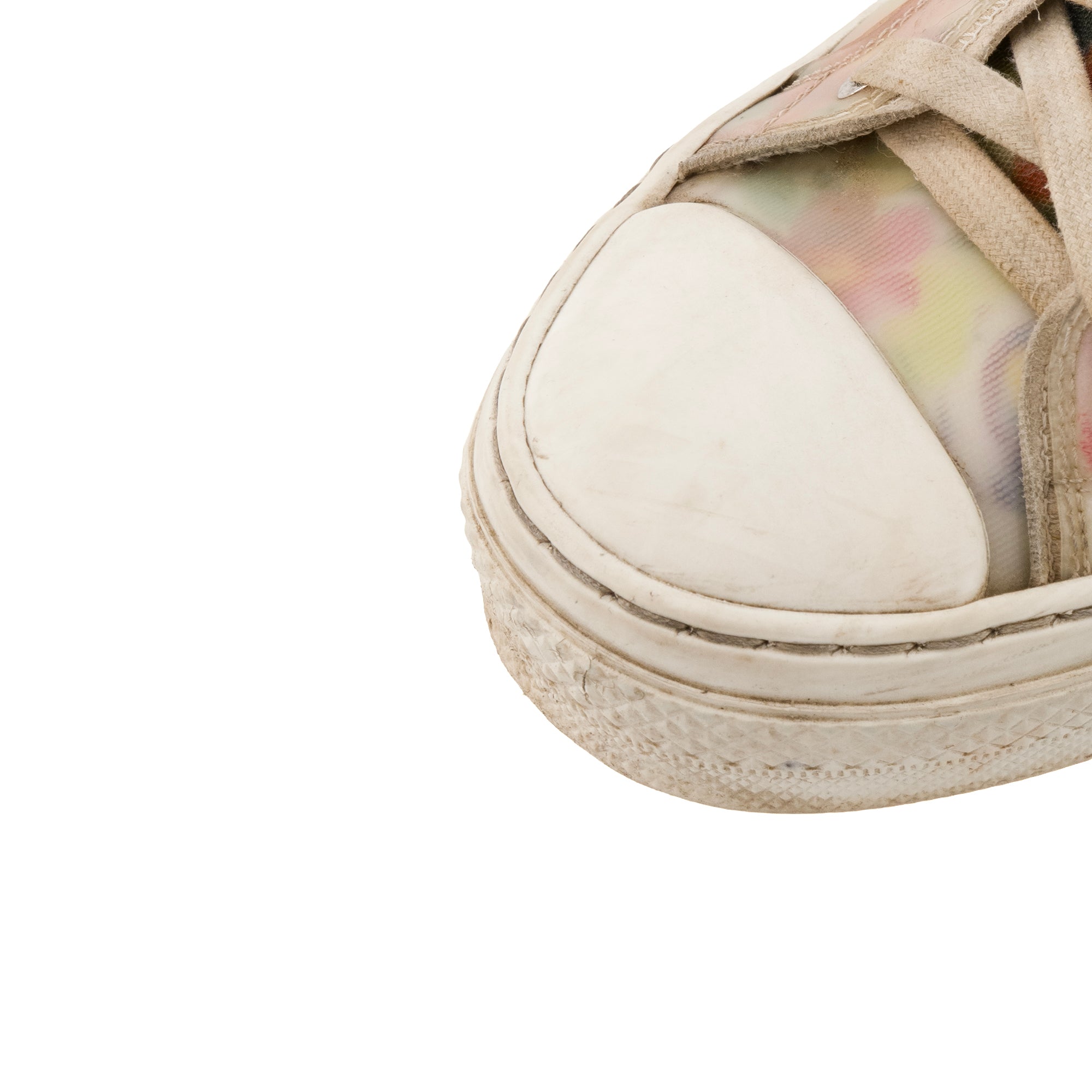 DIOR - Sneakers B23 Dior en pvc oblique flower multicolore (T40.5)