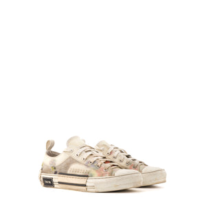 DIOR - Sneakers B23 Dior en pvc oblique flower multicolore (T40.5)