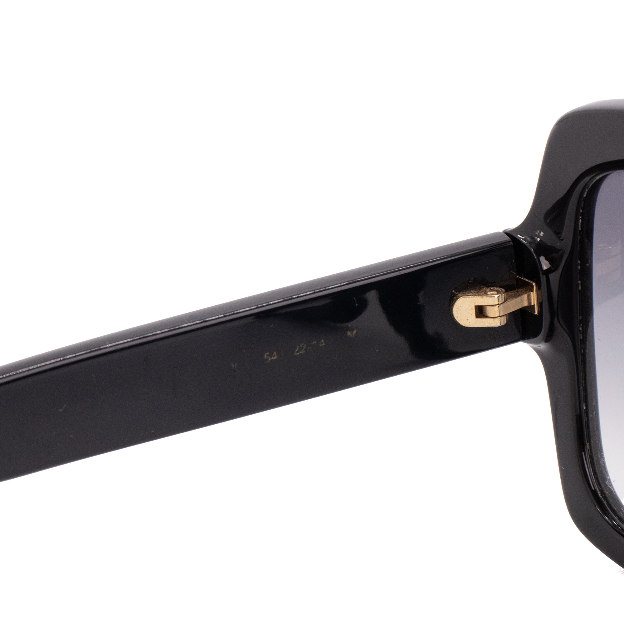 GUCCI - Lunettes de soleil Gucci en plastique noir