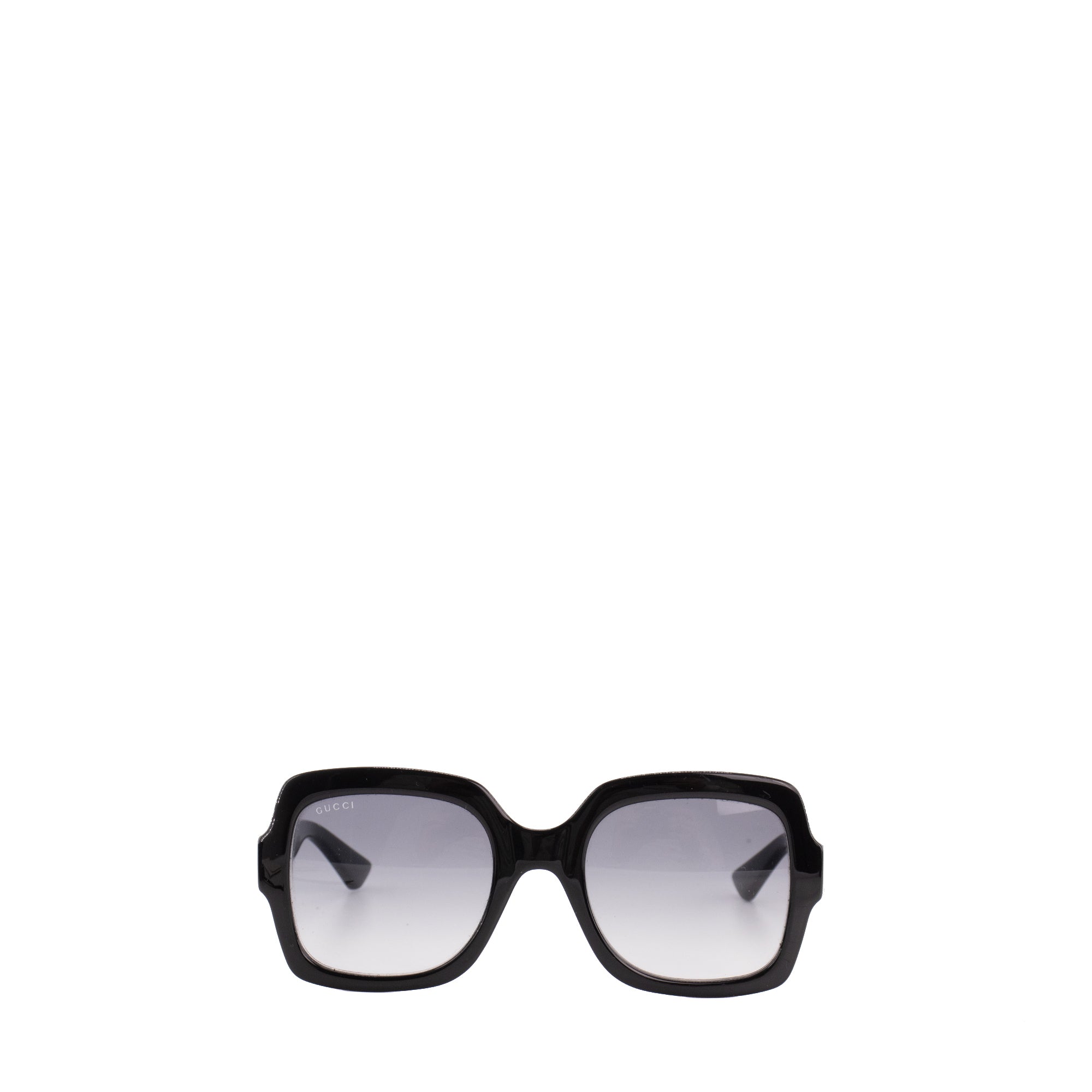 GUCCI - Lunettes de soleil Gucci en plastique noir