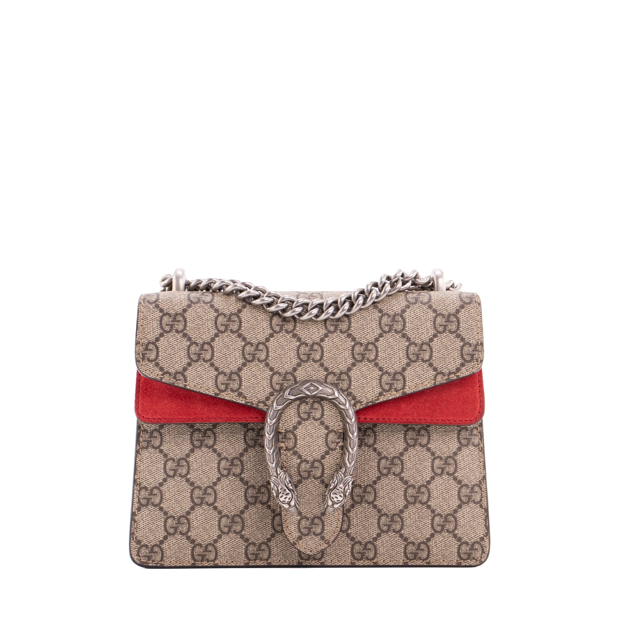 GUCCI Sac à bandoulière Dionysus Gucci en toile enduite et daim