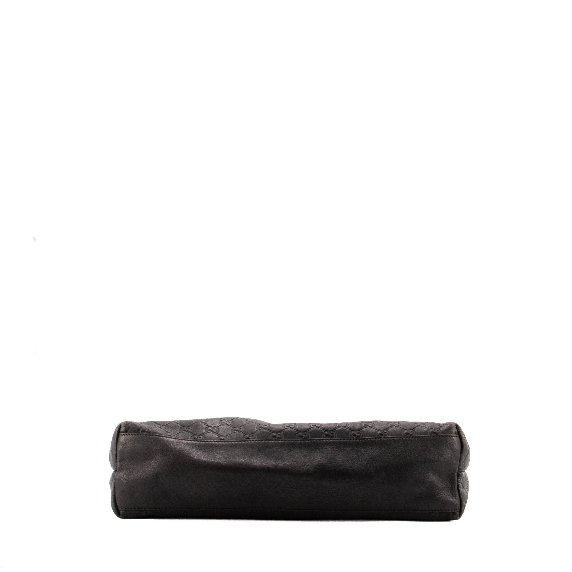 GUCCI - Sac cabas Guccissima Gucci en cuir embossé noir