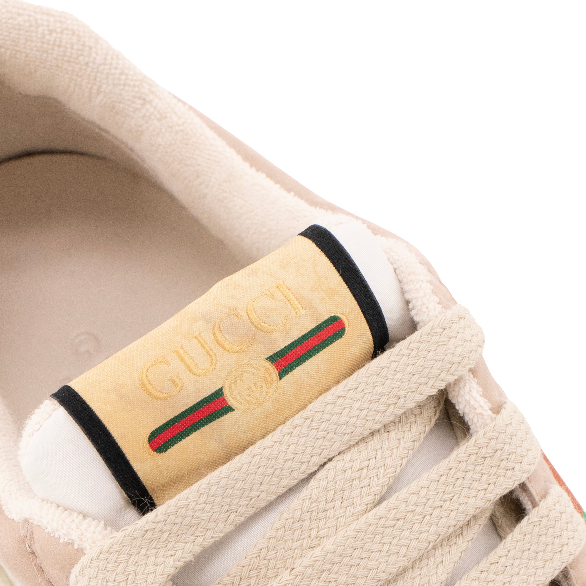 GUCCI - Sneakers Screener Gucci en toile enduite monogrammée et cuir (T37,5)