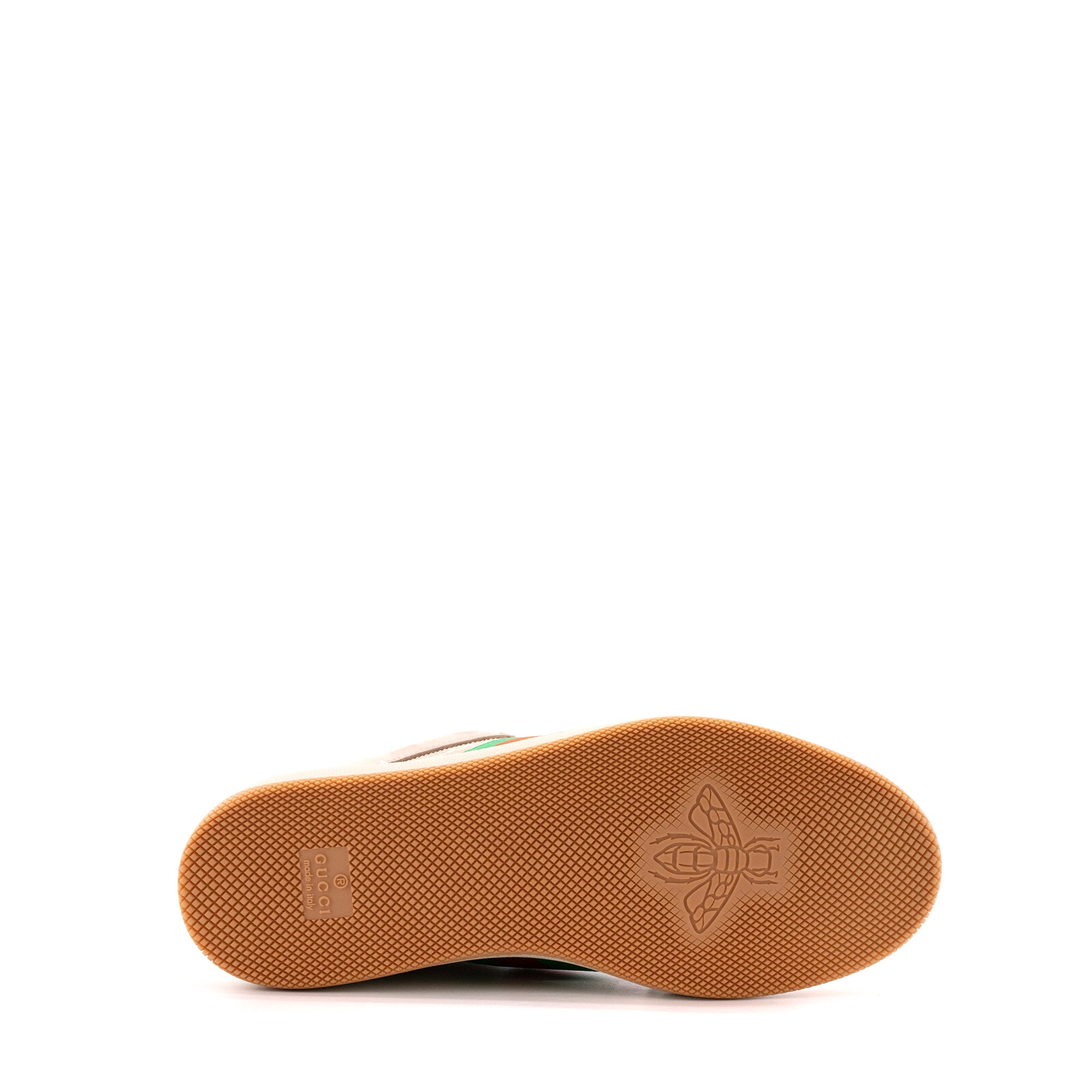 GUCCI - Sneakers Screener Gucci en toile enduite monogrammée et cuir (T37,5)