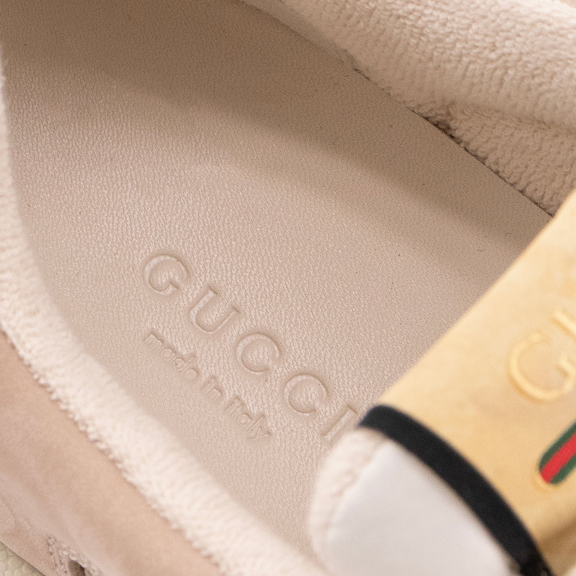 GUCCI - Sneakers Screener Gucci en toile enduite monogrammée et cuir (T37,5)