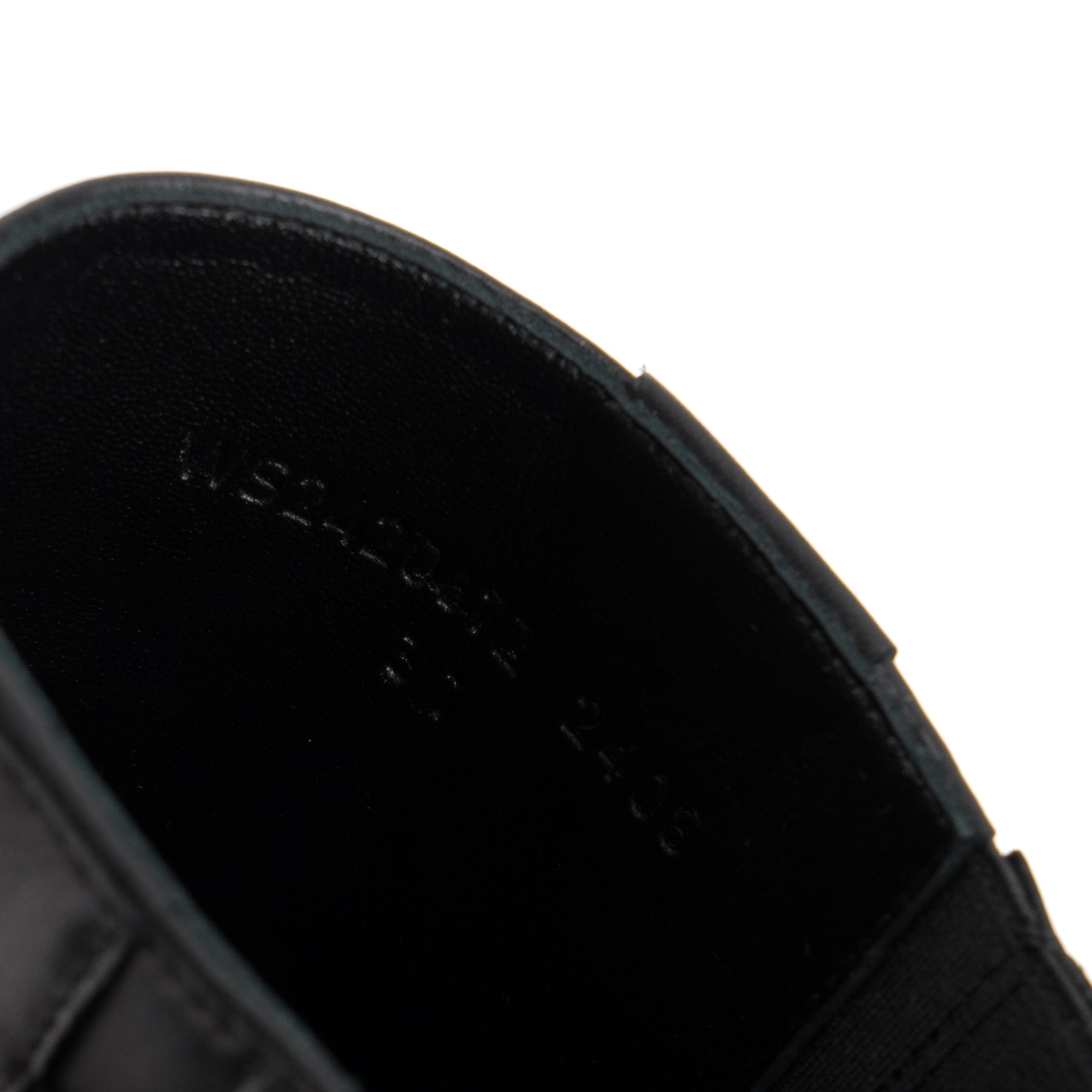 HERMÈS - Bottines Jaimy Hermès en cuir noir (T37)