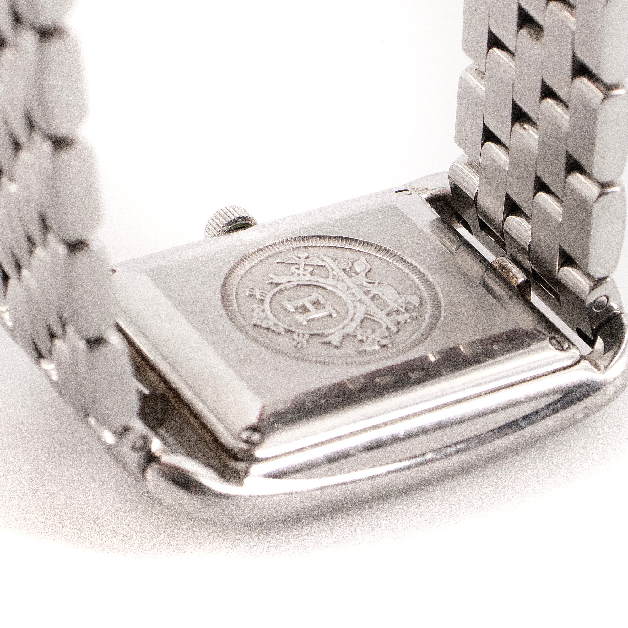HERMÈS - Montre Cape Cod GM Hermès en acier