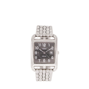 HERMÈS - Montre Cape Cod GM Hermès en acier