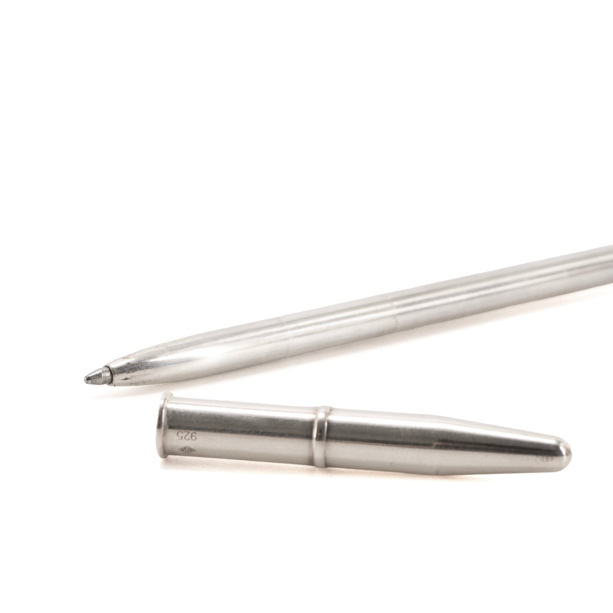HERMÈS - Stylo Hermès en argent