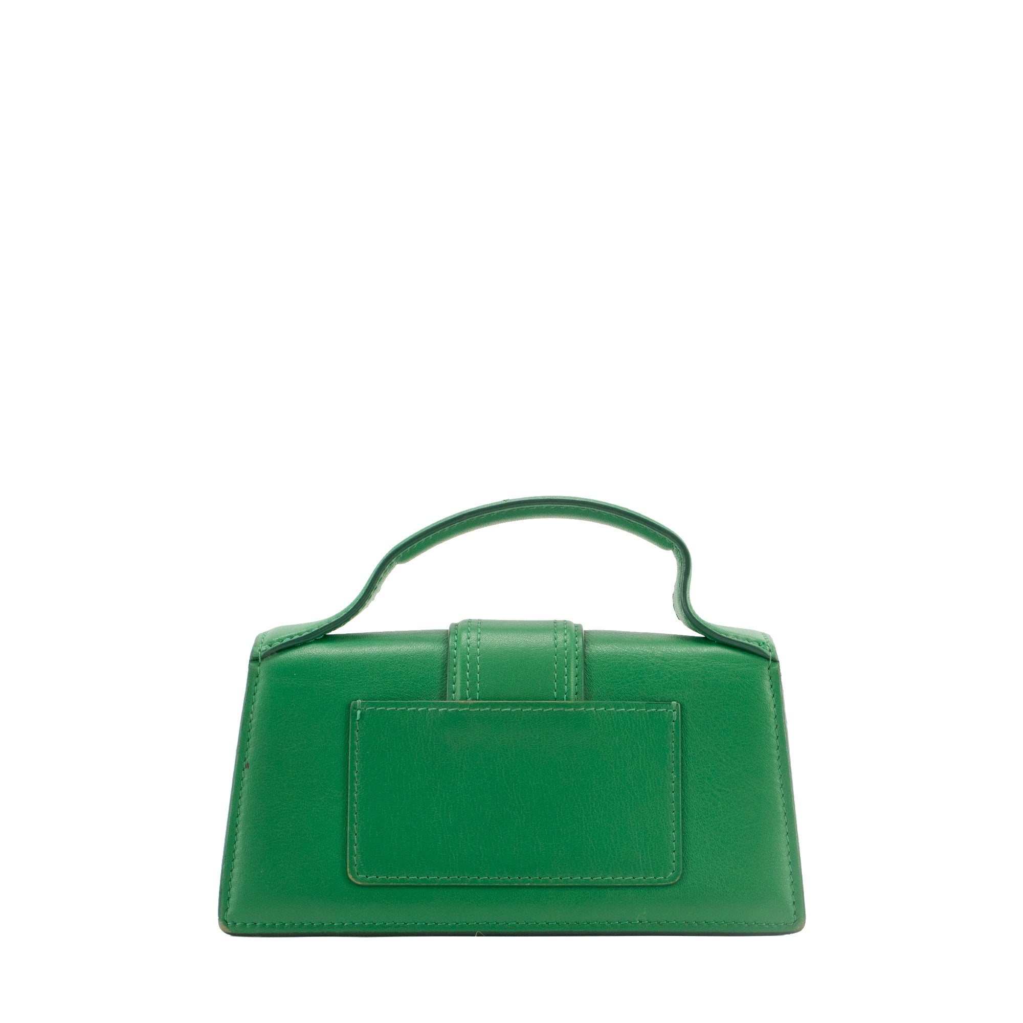 JACQUEMUS - Sac à bandoulière Bambino Jacquemus en cuir vert