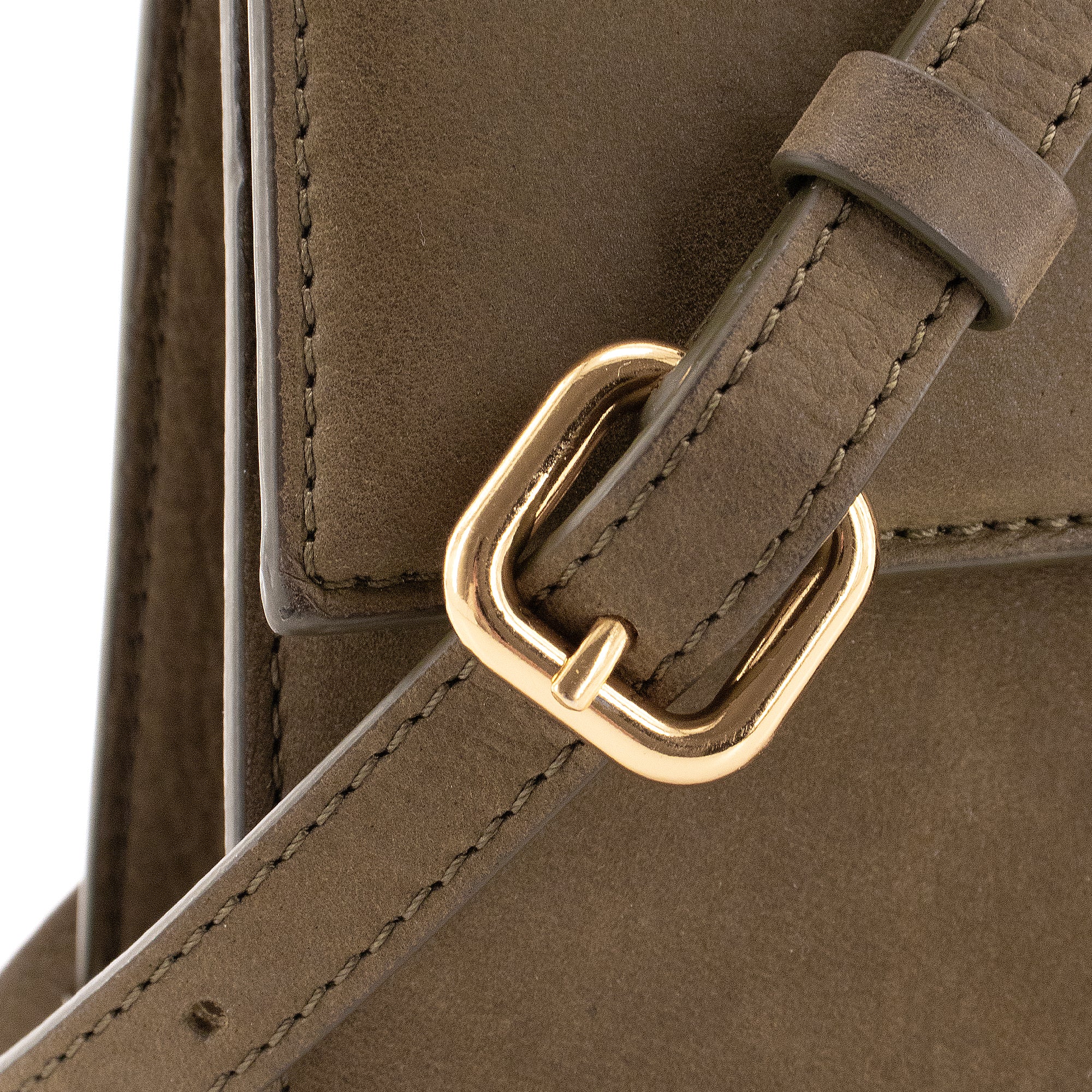 JACQUEMUS - Sac à bandoulière Le Grand Bambino Jacquemus en nubuck vert kaki