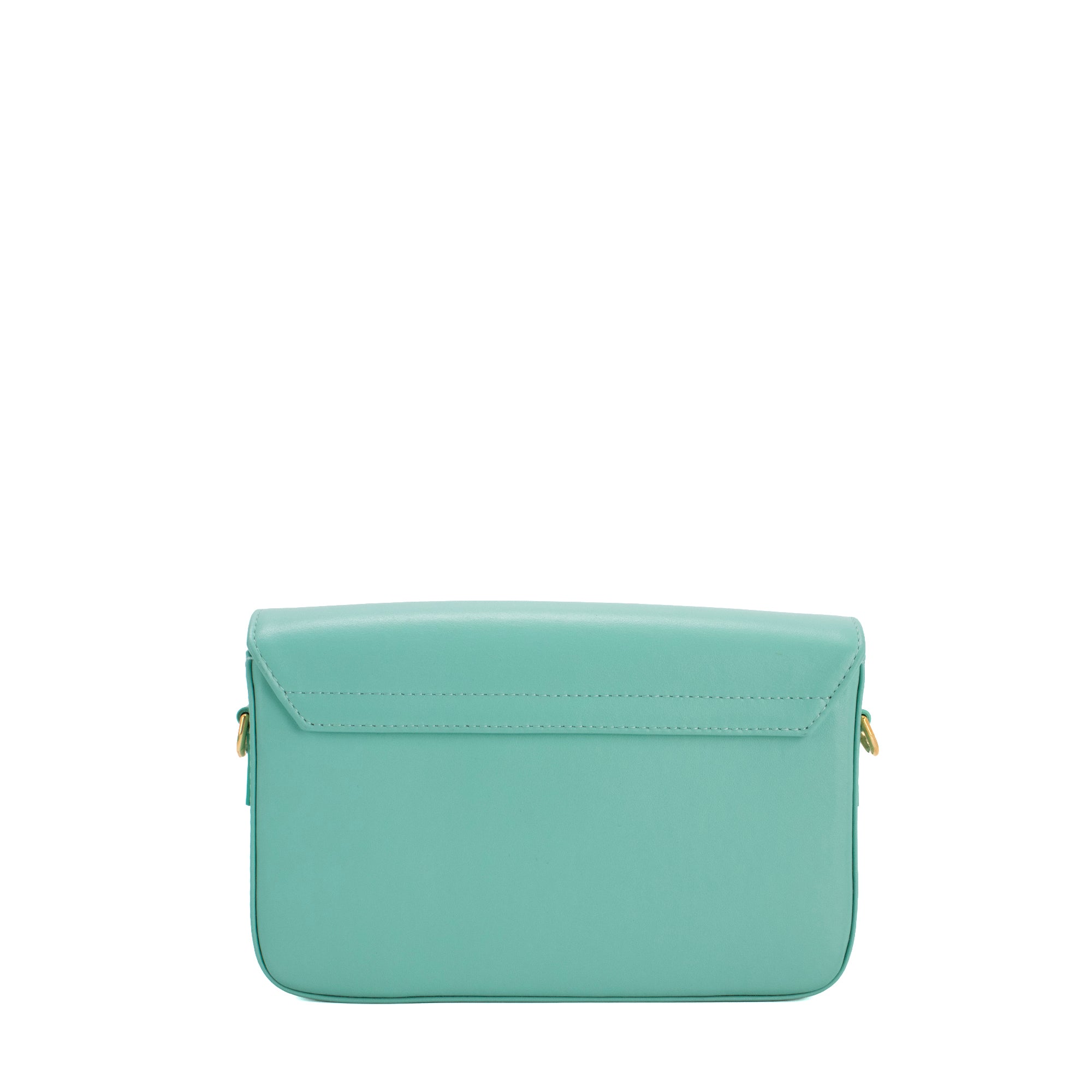 JACQUEMUS - Sac à épaule Le Carinu Jacquemus en cuir turquoise