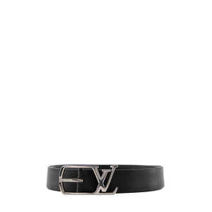 LOUIS VUITTON - Ceinture LV Skyline Louis Vuitton en cuir noir (T90)
