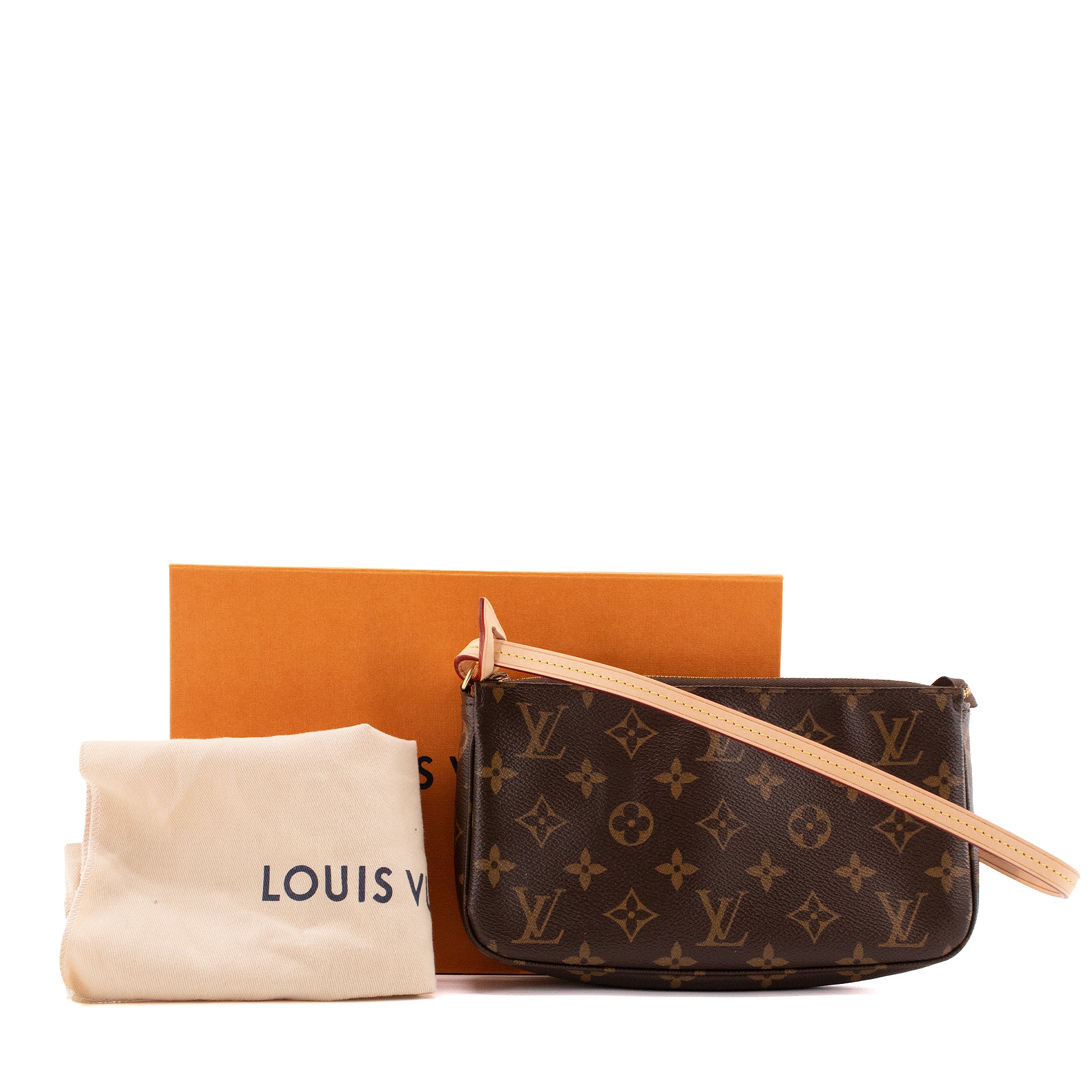 LOUIS VUITTON - Pochette Accessoires Louis Vuitton en toile enduite monogrammée