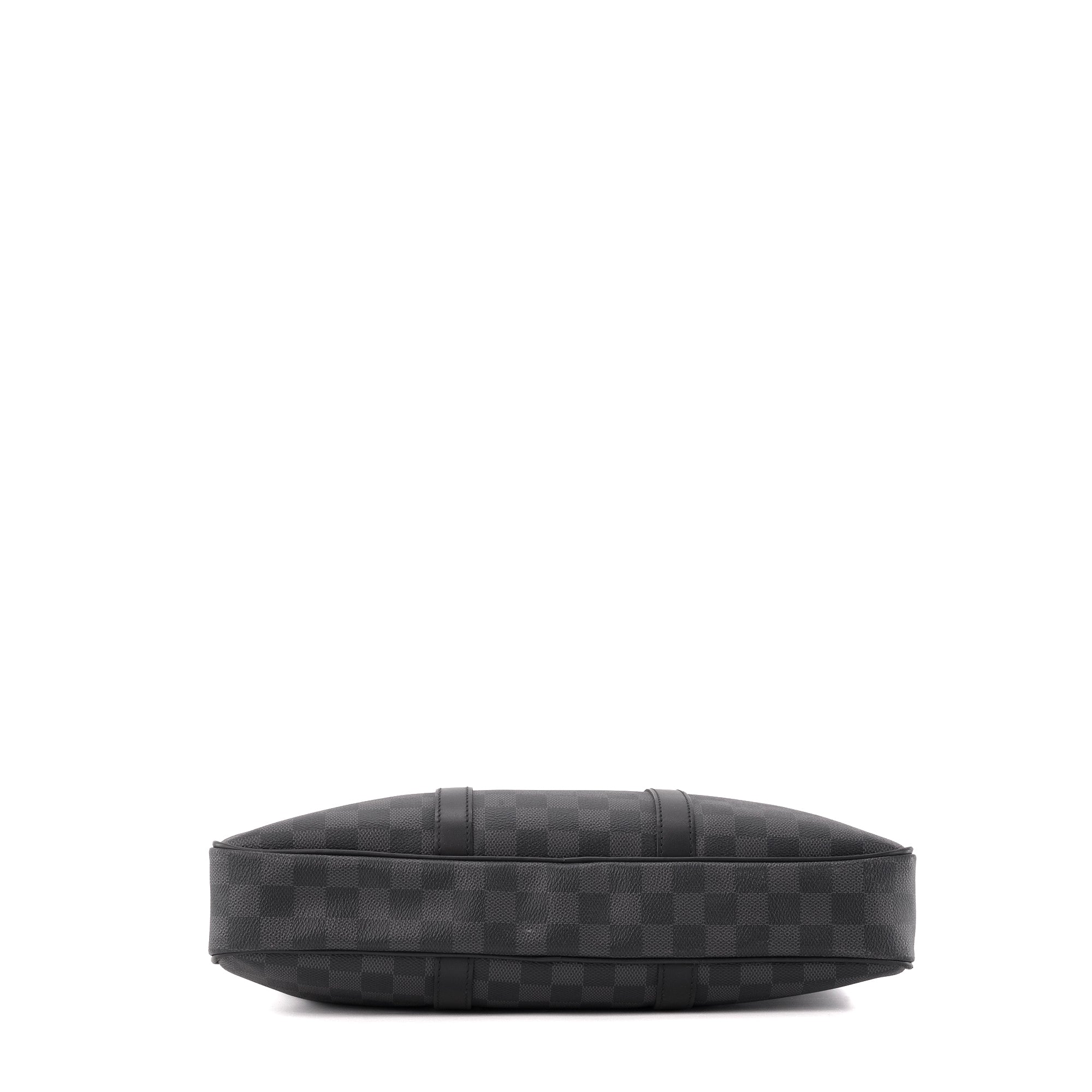 LOUIS VUITTON - Porte-documents Voyage PM Louis Vuitton en toile enduite damier graphite