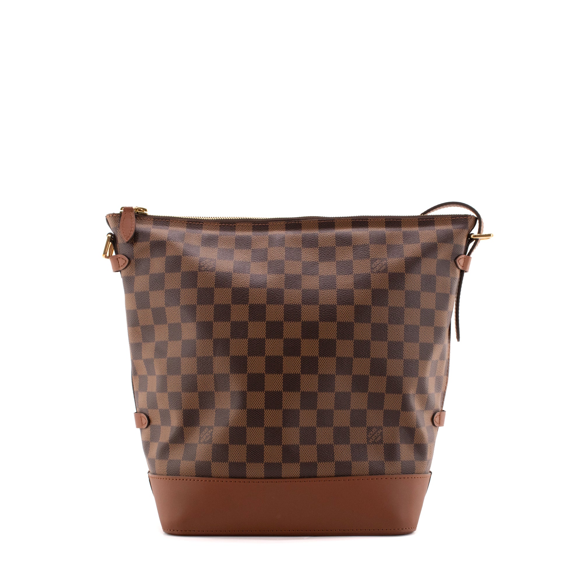 LOUIS VUITTON - Sac à bandoulière Diane Louis Vuitton en toile enduite damier ébène