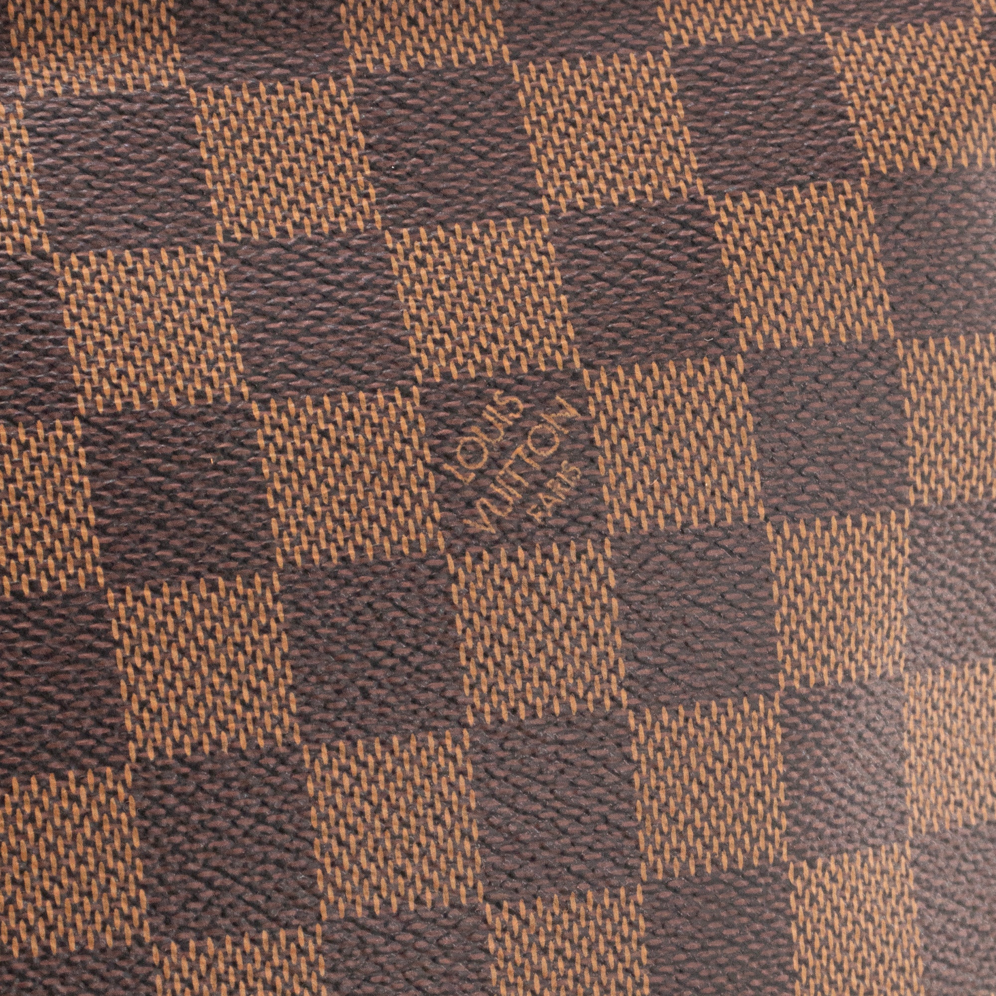 LOUIS VUITTON - Sac à bandoulière Diane Louis Vuitton en toile enduite damier ébène