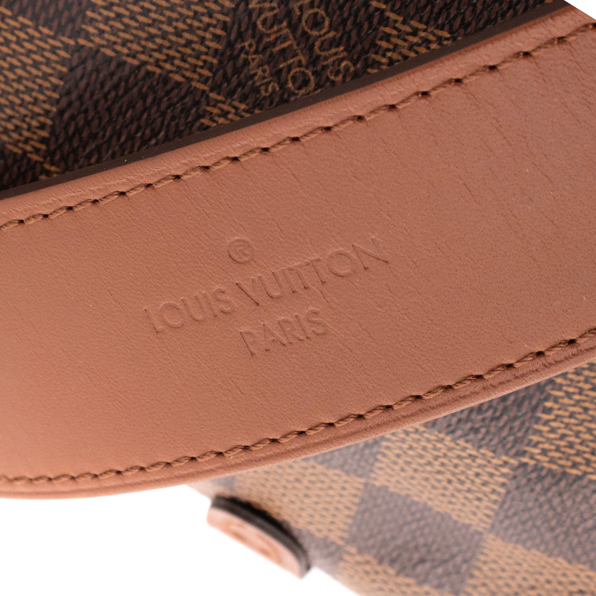 LOUIS VUITTON - Sac à bandoulière Diane Louis Vuitton en toile enduite damier ébène
