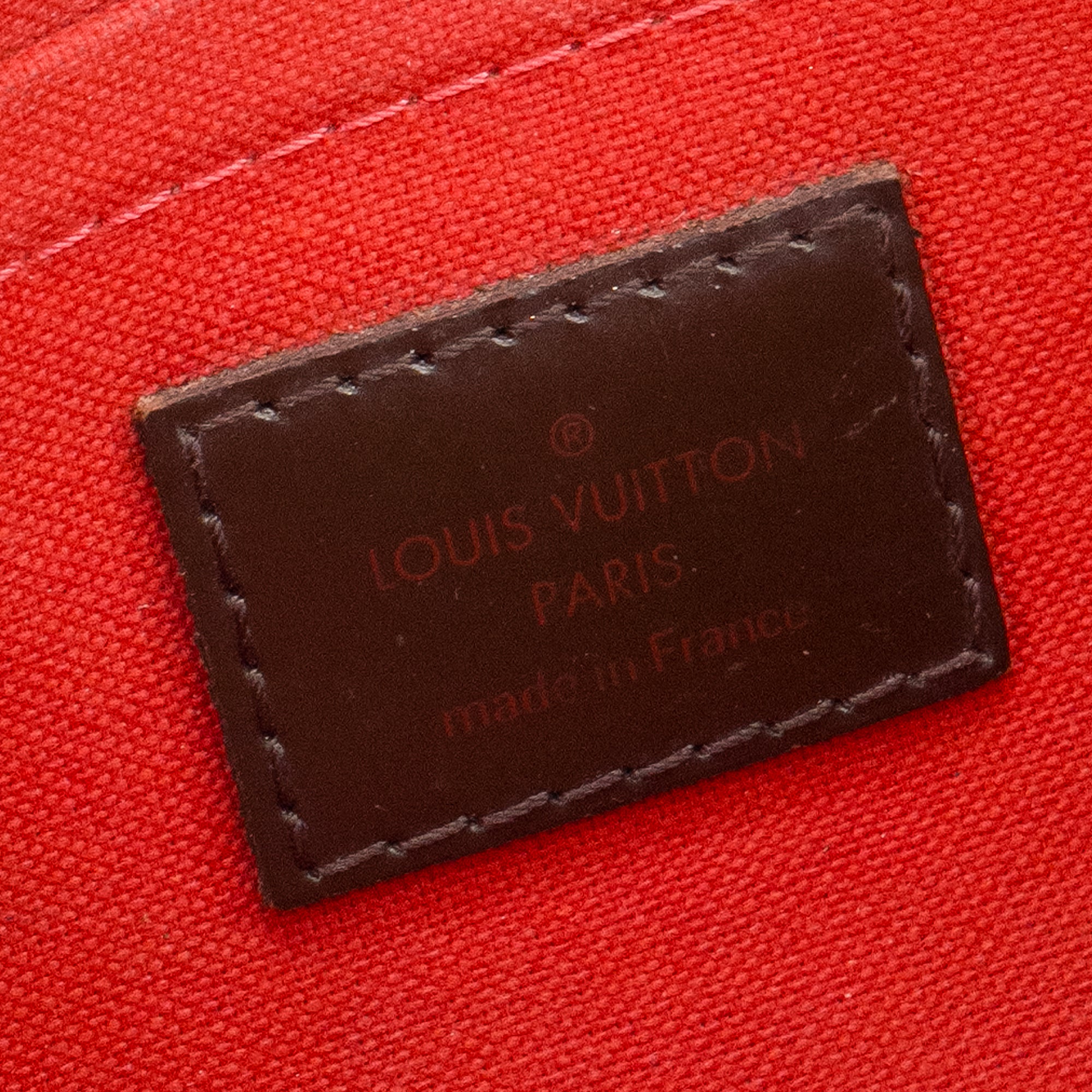 LOUIS VUITTON - Sac à bandoulière Favorite Louis Vuitton en toile enduite damier ébène