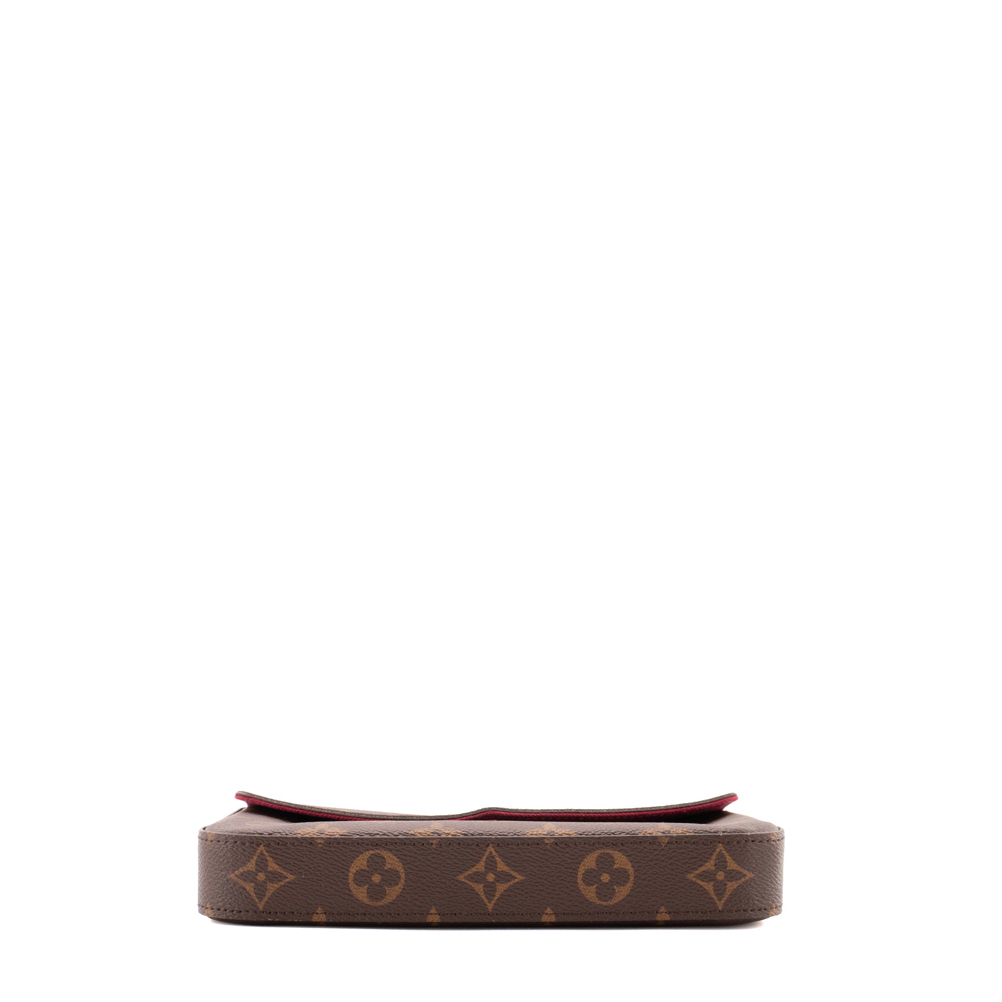 LOUIS VUITTON - Sac à bandoulière Pochette Félicie Louis Vuitton en toile enduite monogrammée