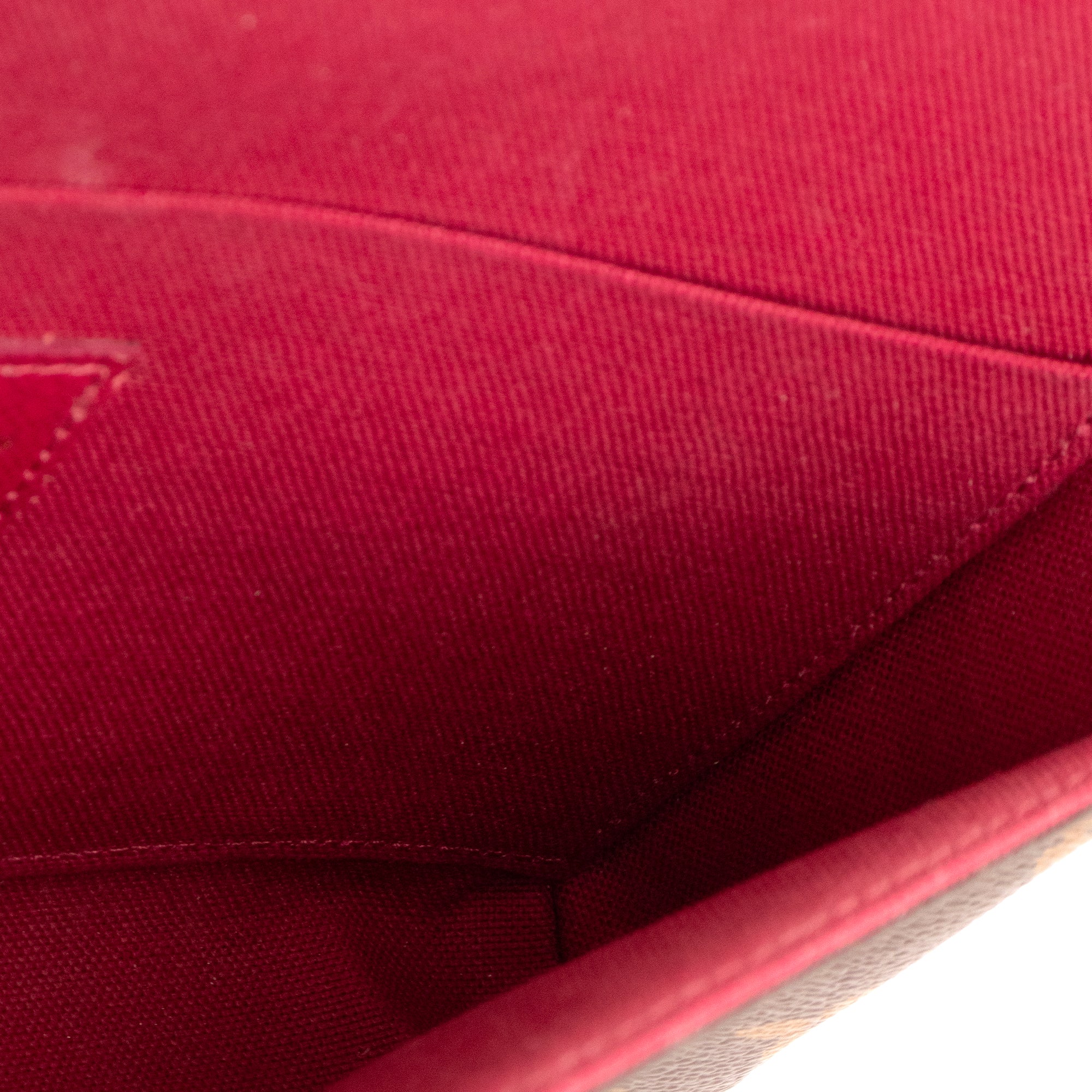 LOUIS VUITTON - Sac à bandoulière Pochette Félicie Louis Vuitton en toile enduite monogrammée