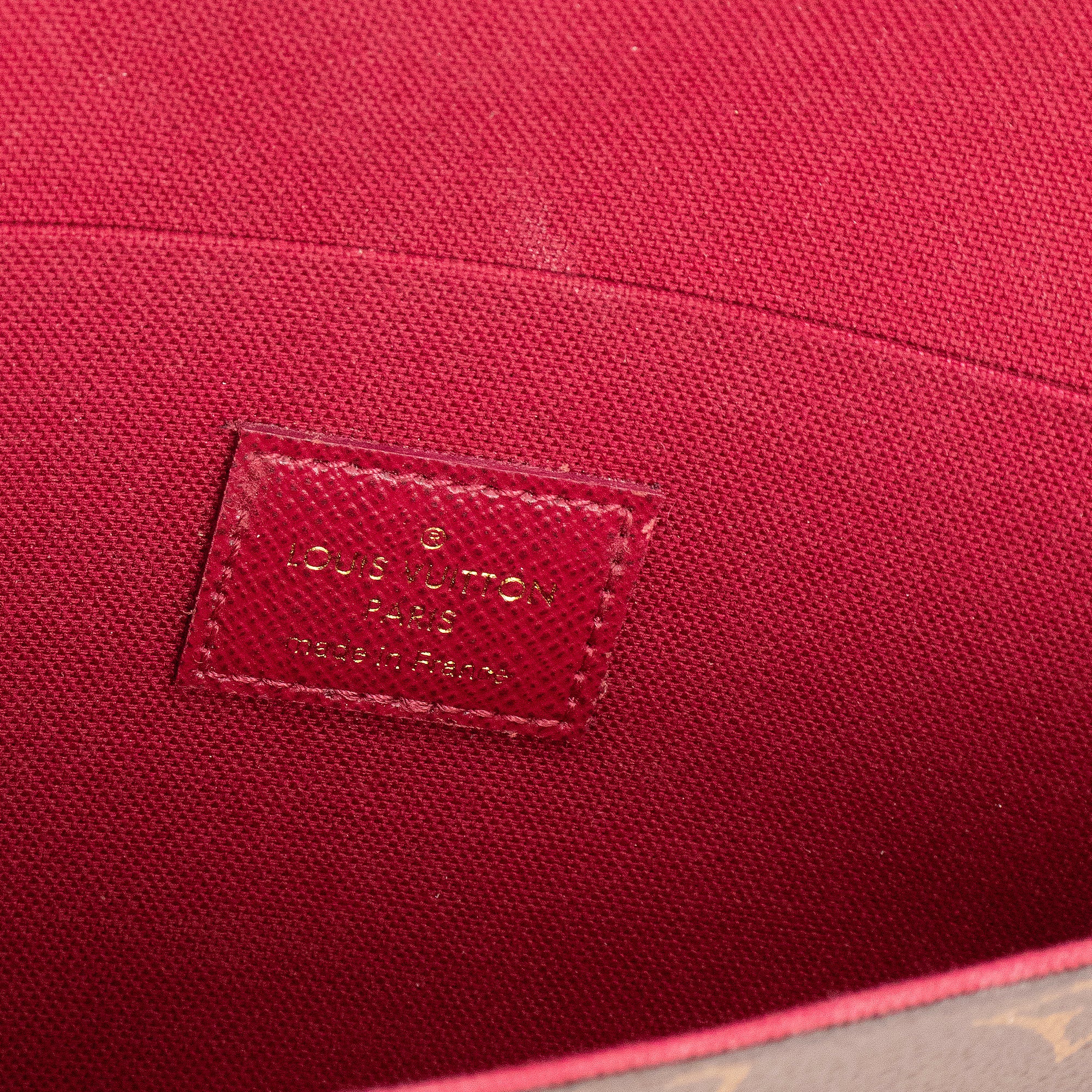 LOUIS VUITTON - Sac à bandoulière Pochette Félicie Louis Vuitton en toile enduite monogrammée