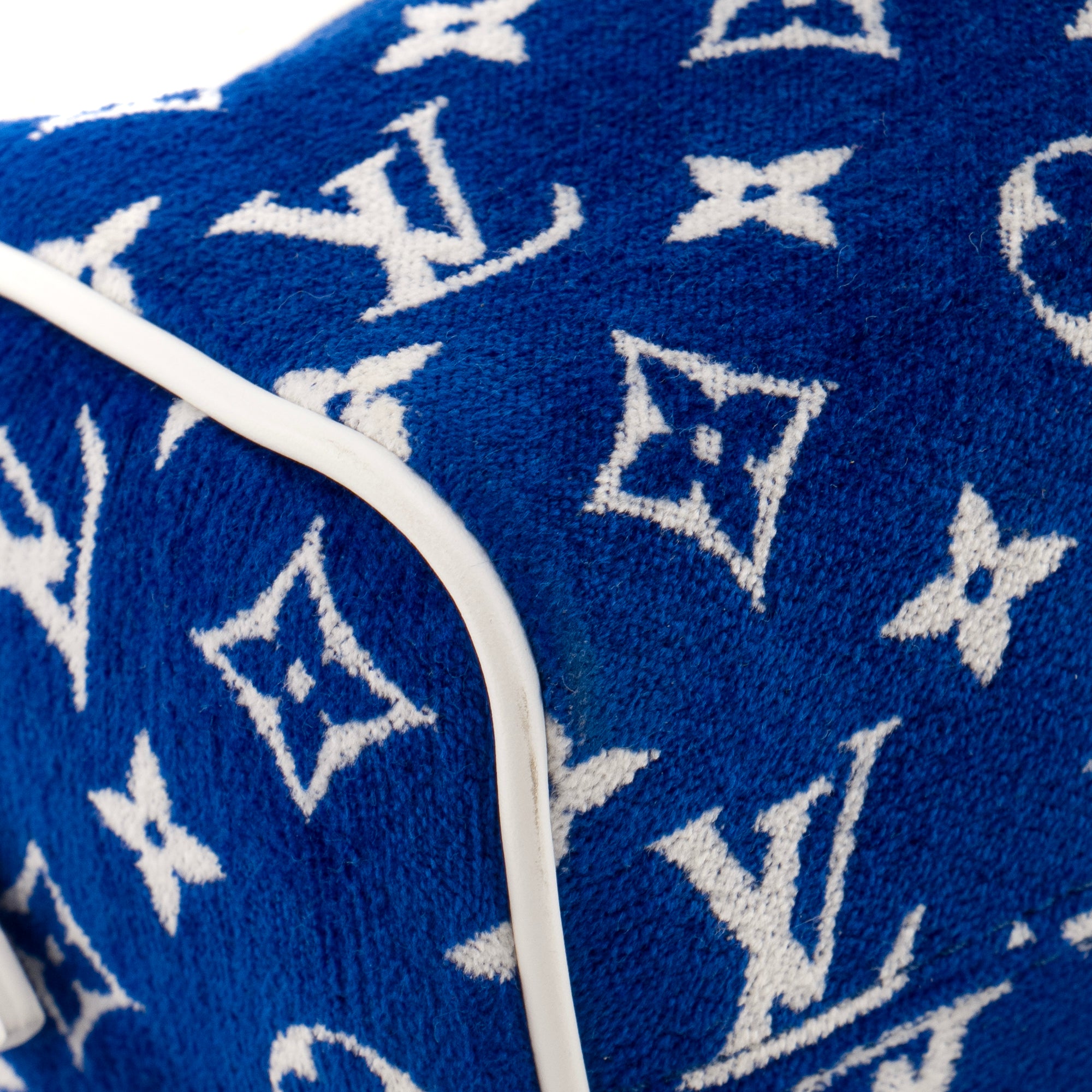 LOUIS VUITTON - Sac à bandoulière Speedy 20 Louis Vuitton en éponge bleue