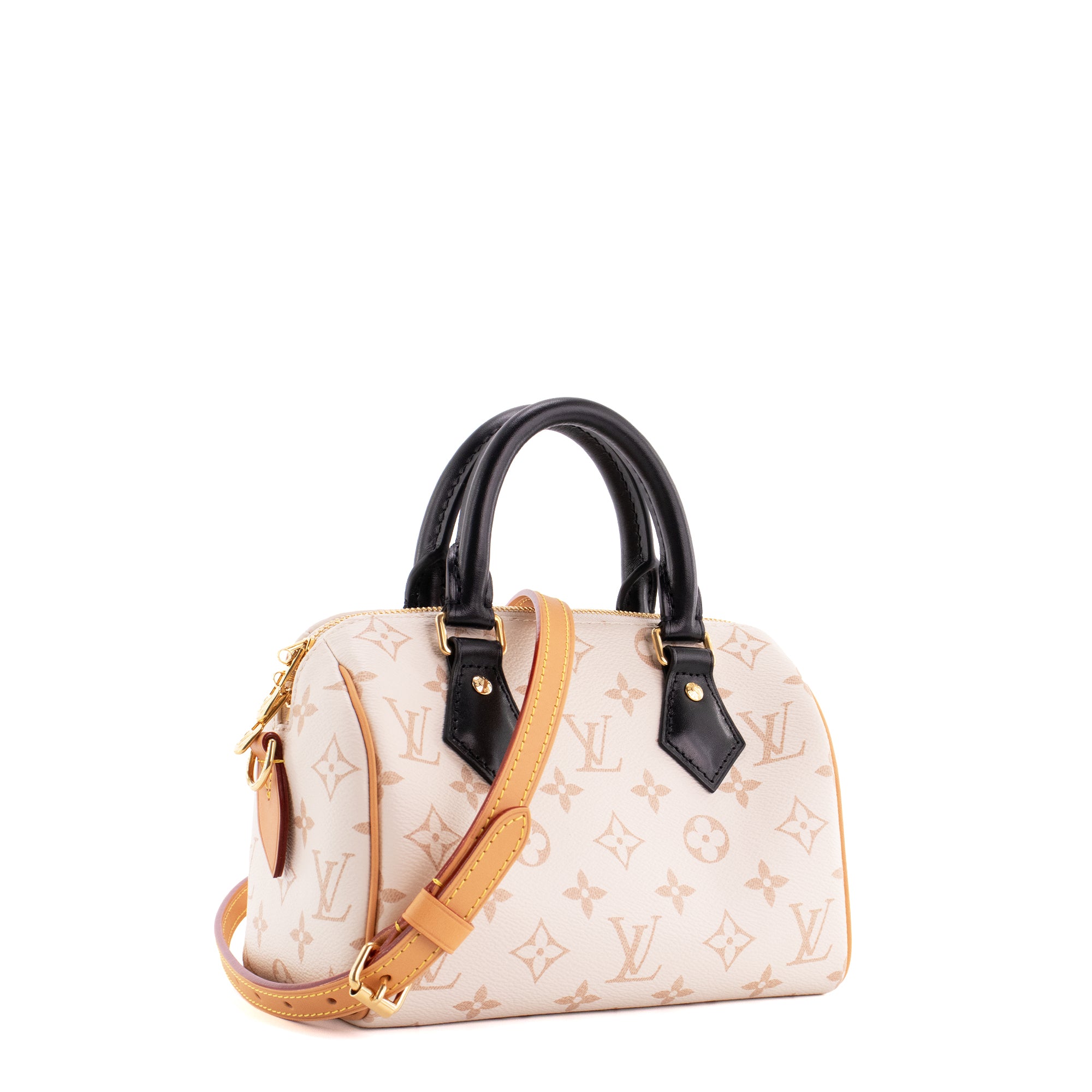 LOUIS VUITTON - Sac à bandoulière Speedy 20 Louis Vuitton en toile enduite monogrammée dune édition limitée