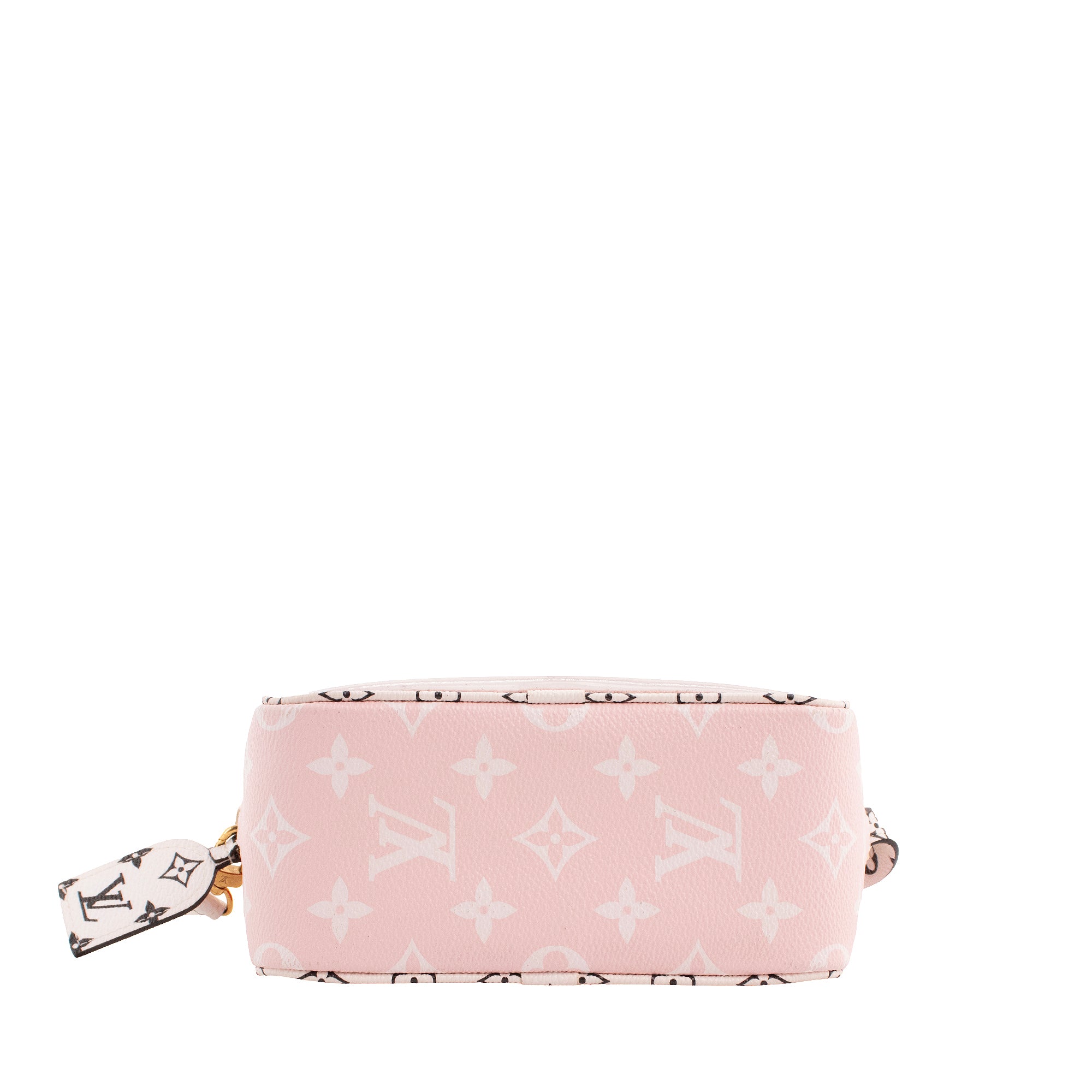 LOUIS VUITTON - Sac à épaule Giant Beach Pouch Louis Vuitton en pvc et toile enduite