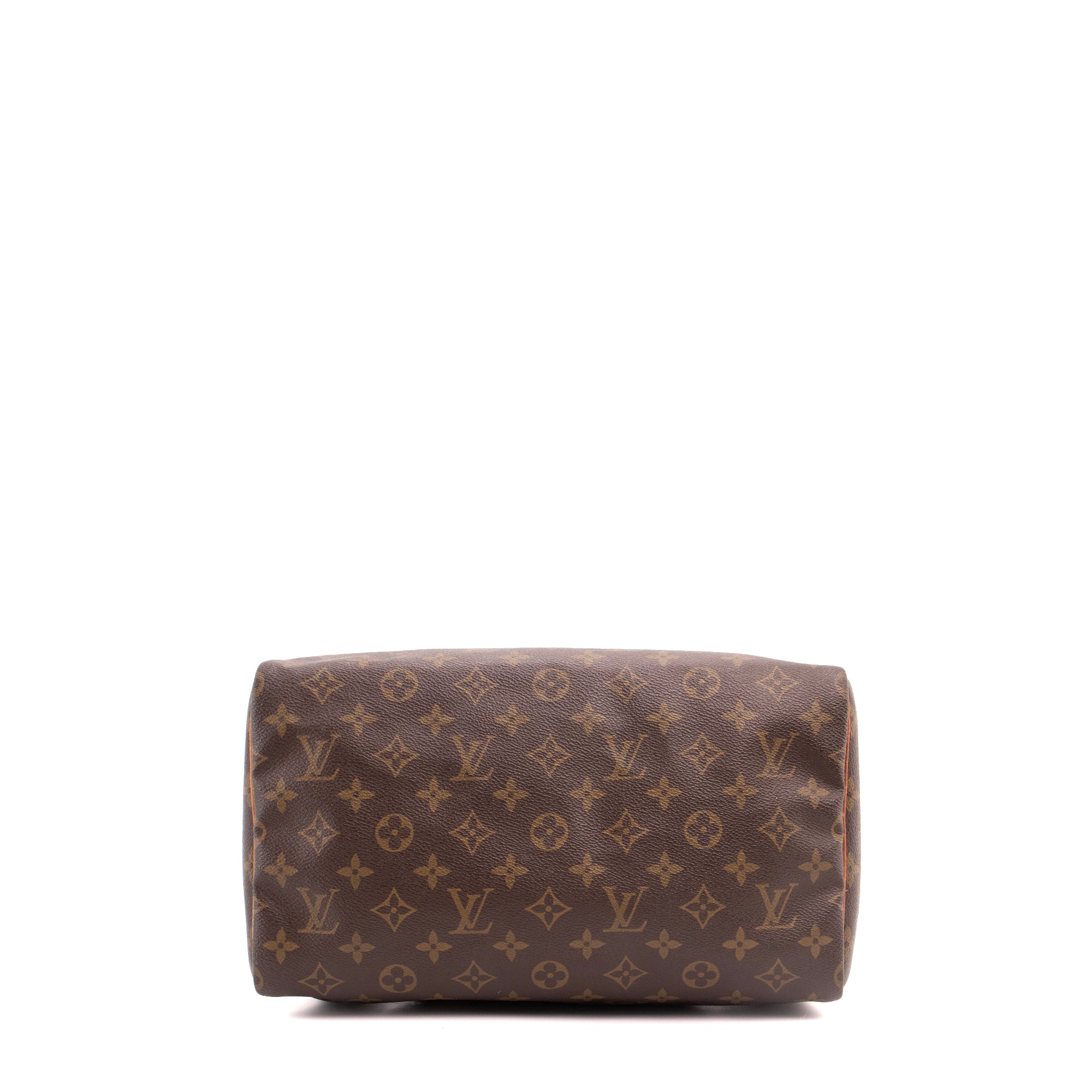 LOUIS VUITTON - Sac à main Speedy 30 Louis Vuitton en toile enduite monogrammée vintage