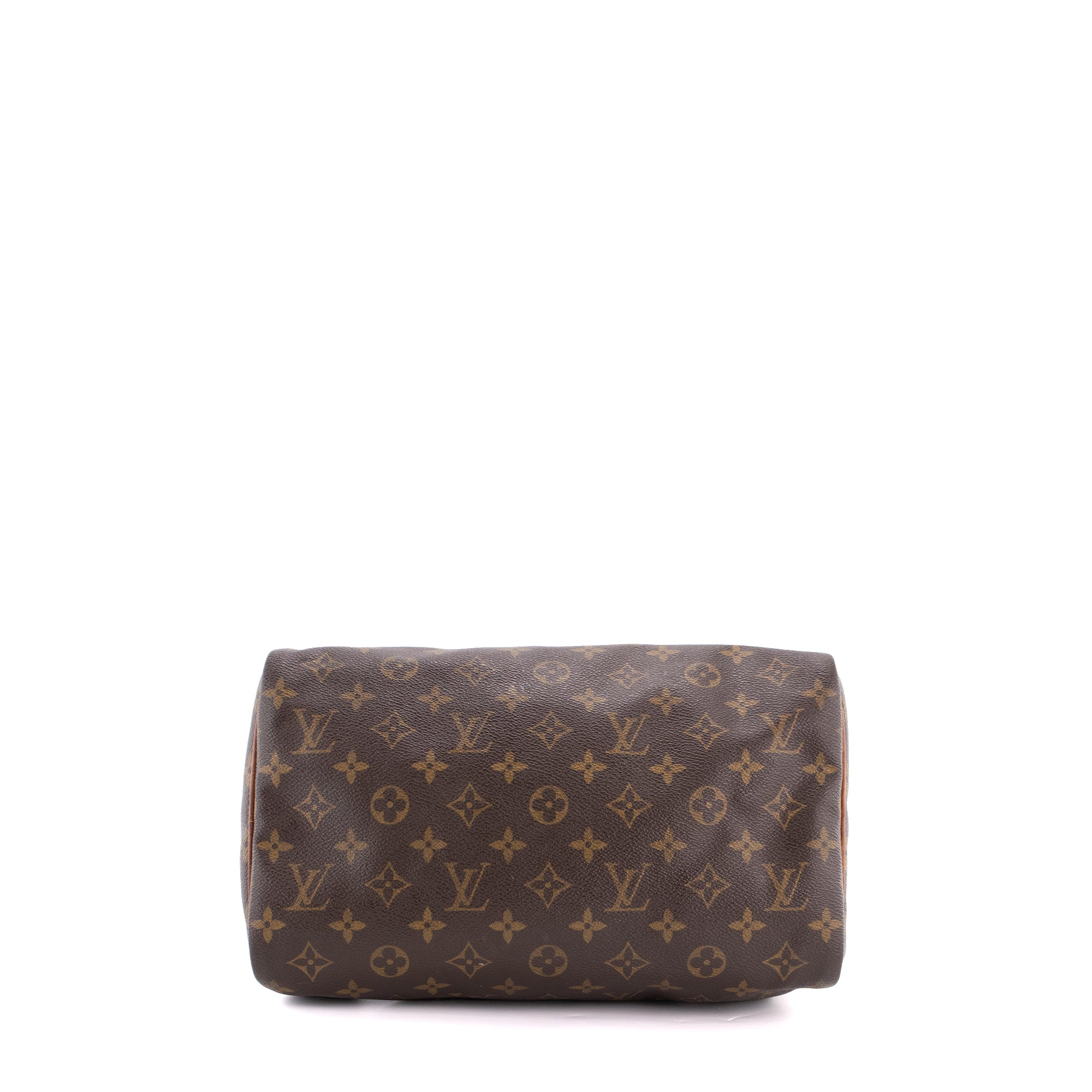 LOUIS VUITTON - Sac à main Speedy 30 Louis Vuitton en toile enduite monogrammée vintage