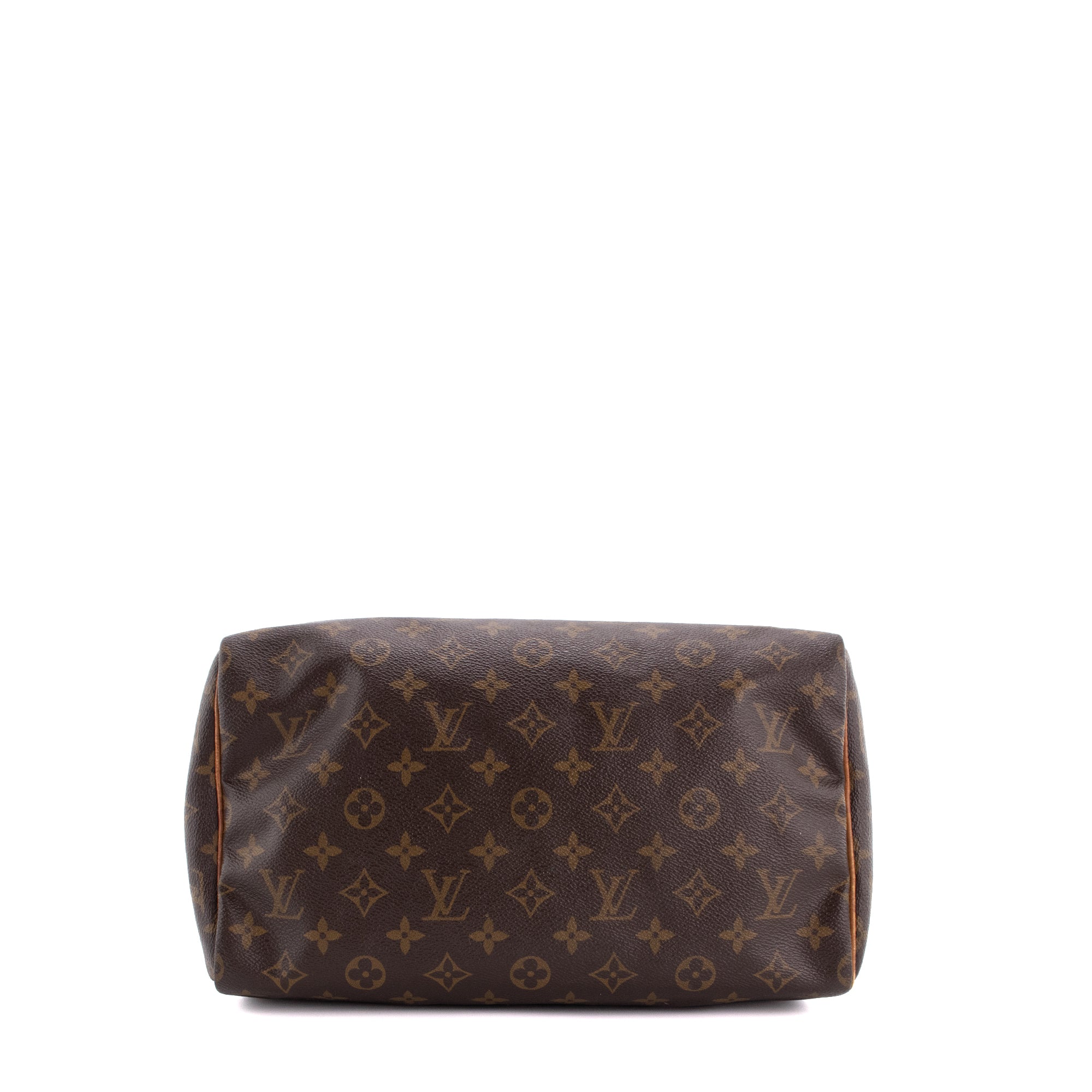 LOUIS VUITTON - Sac à main Speedy 30 Louis Vuitton en toile enduite monogrammée vintage