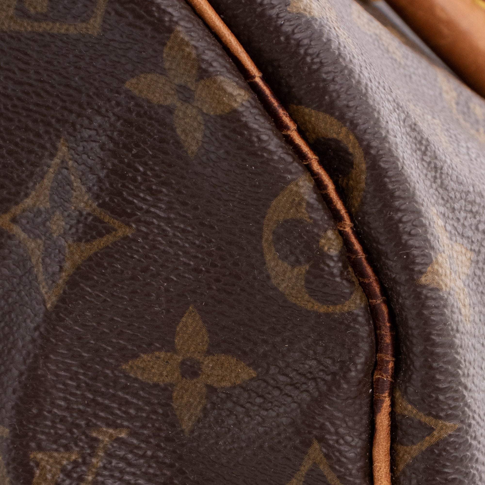 LOUIS VUITTON - Sac à main Speedy 30 Louis Vuitton en toile enduite monogrammée vintage