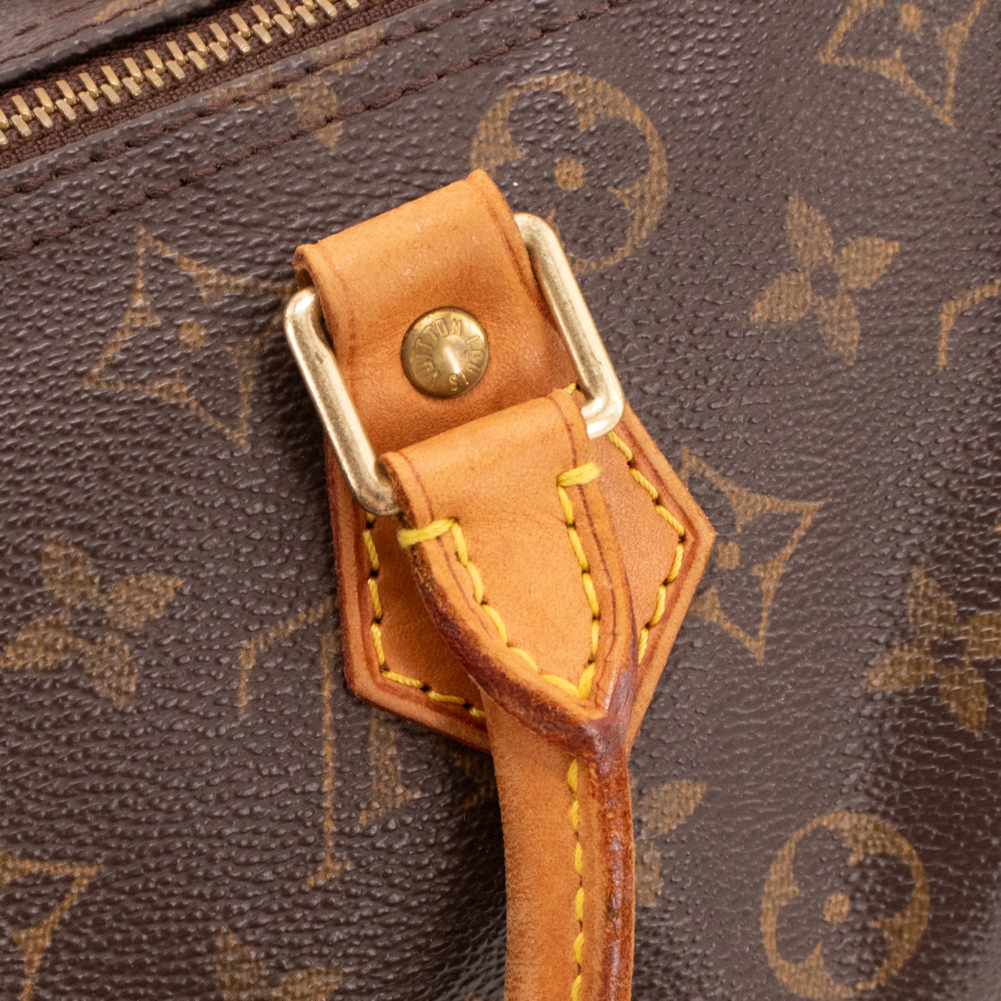 LOUIS VUITTON - Sac à main Speedy 30 Louis Vuitton en toile monogrammée vintage