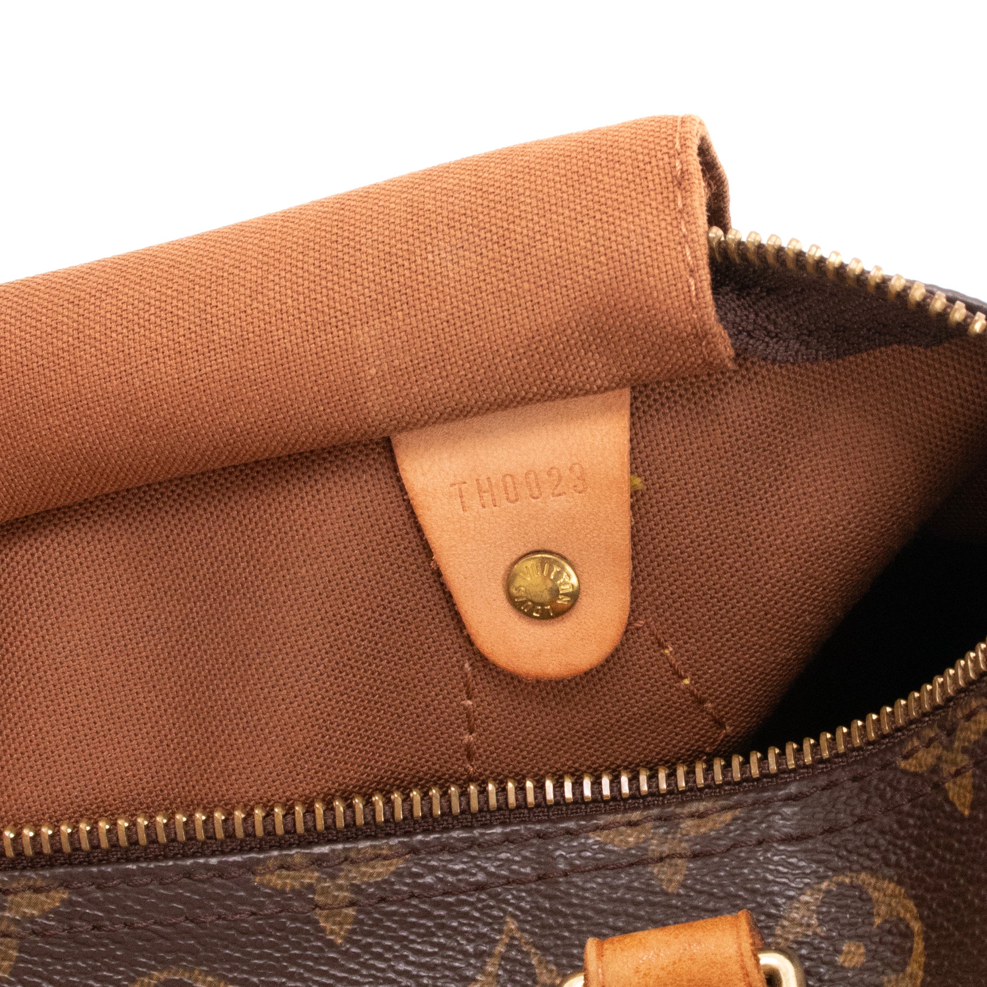 LOUIS VUITTON - Sac à main Speedy 30 Louis Vuitton en toile monogrammée vintage
