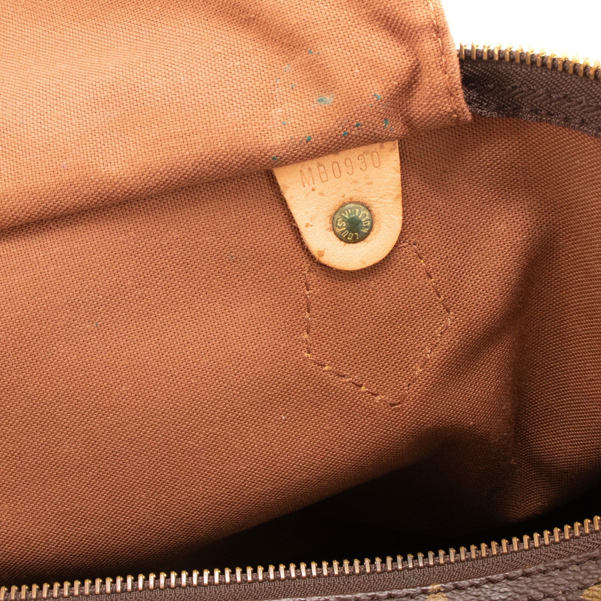LOUIS VUITTON - Sac à main Speedy 40 Louis Vuitton en toile monogrammée vintage