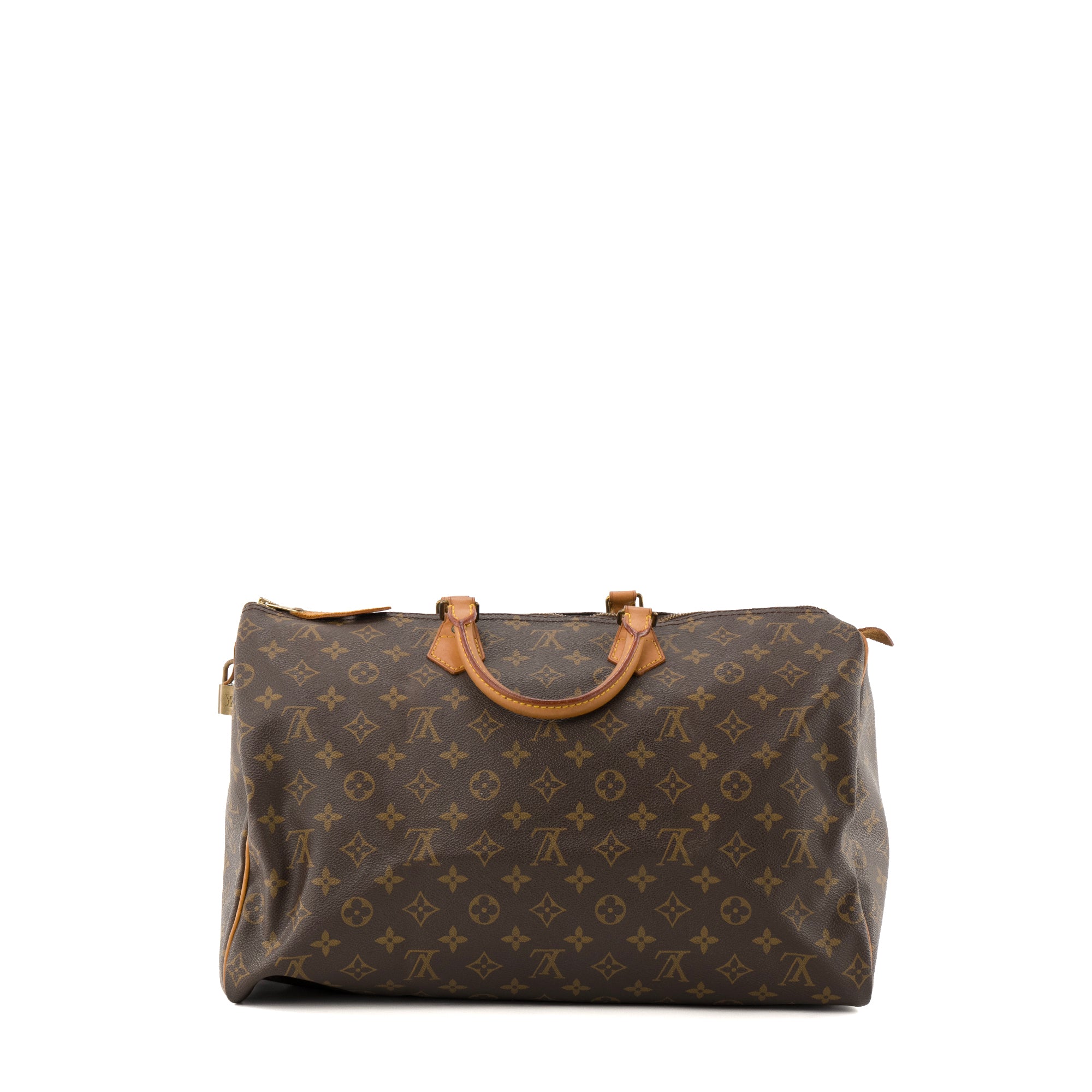 LOUIS VUITTON - Sac à main Speedy 40 Louis Vuitton en toile monogrammée vintage