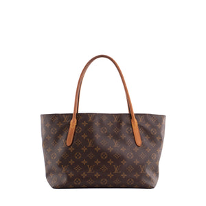 LOUIS VUITTON - Sac cabas Raspail Louis Vuitton en toile enduite monogrammée