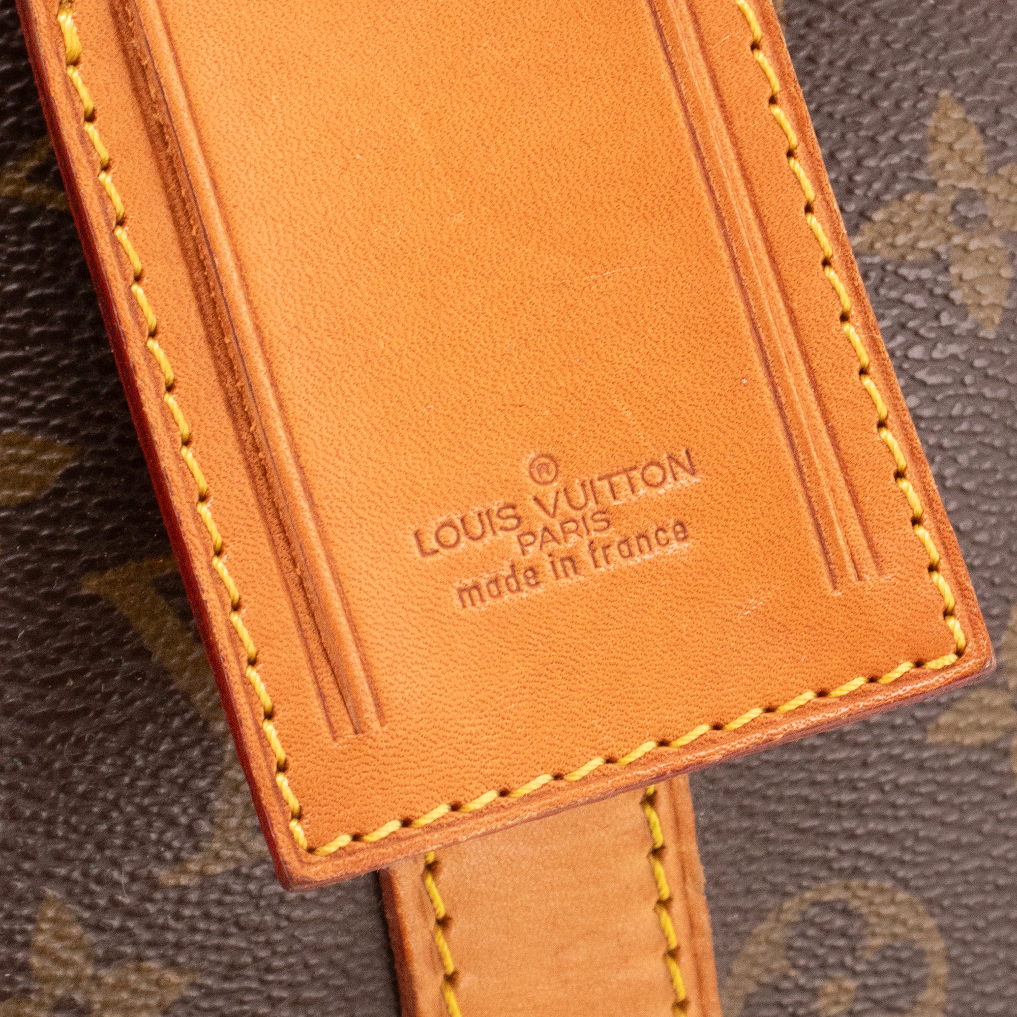 LOUIS VUITTON - Sac de voyage Keepall 45 Louis Vuitton en toile enduite monogrammée vintage