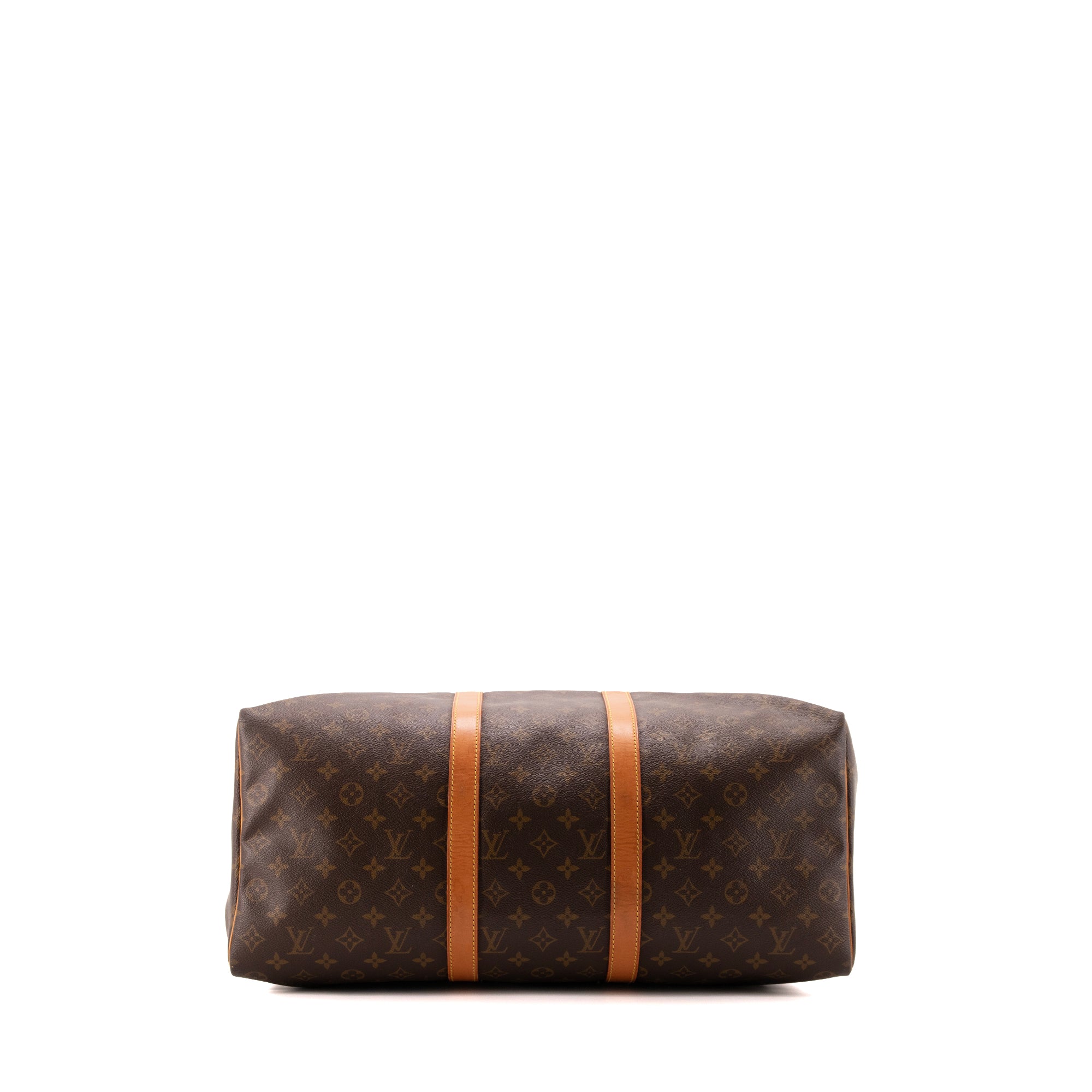 LOUIS VUITTON - Sac de voyage Keepall 50 Louis Vuitton en toile monogrammée vintage