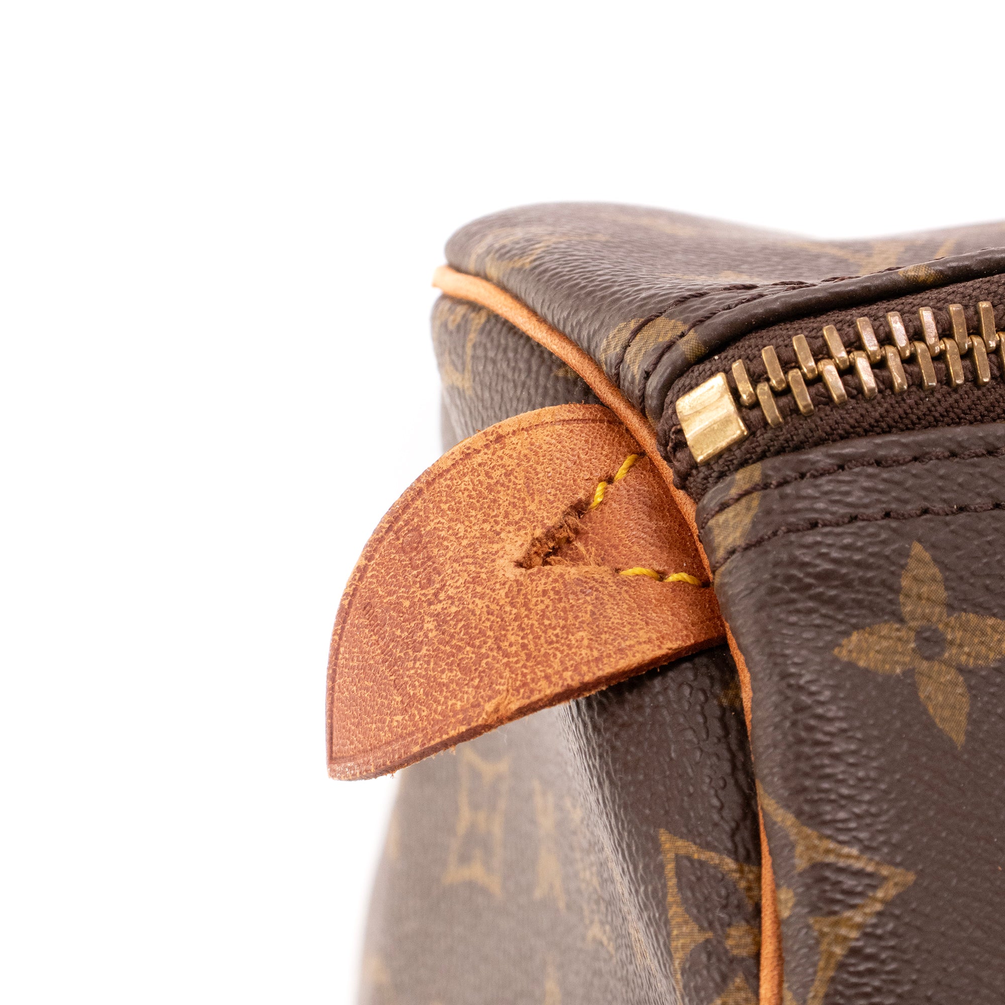 LOUIS VUITTON - Sac de voyage Keepall 55 Louis Vuitton en toile monogrammée vintage