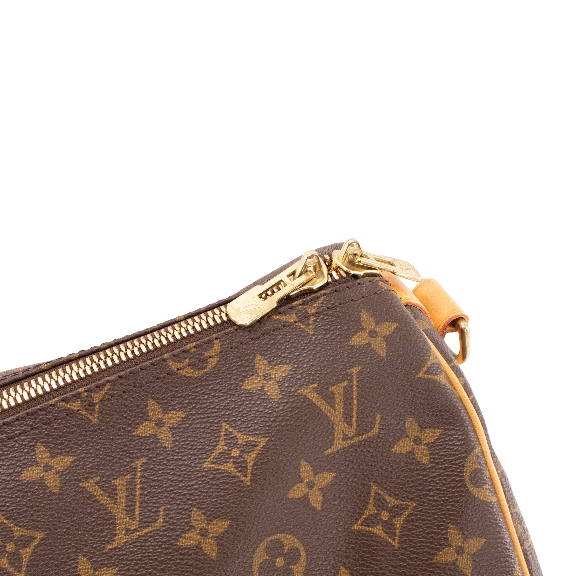 LOUIS VUITTON - Sac de voyage Keepall 55 Louis Vuitton en toile enduite monogrammée vintage