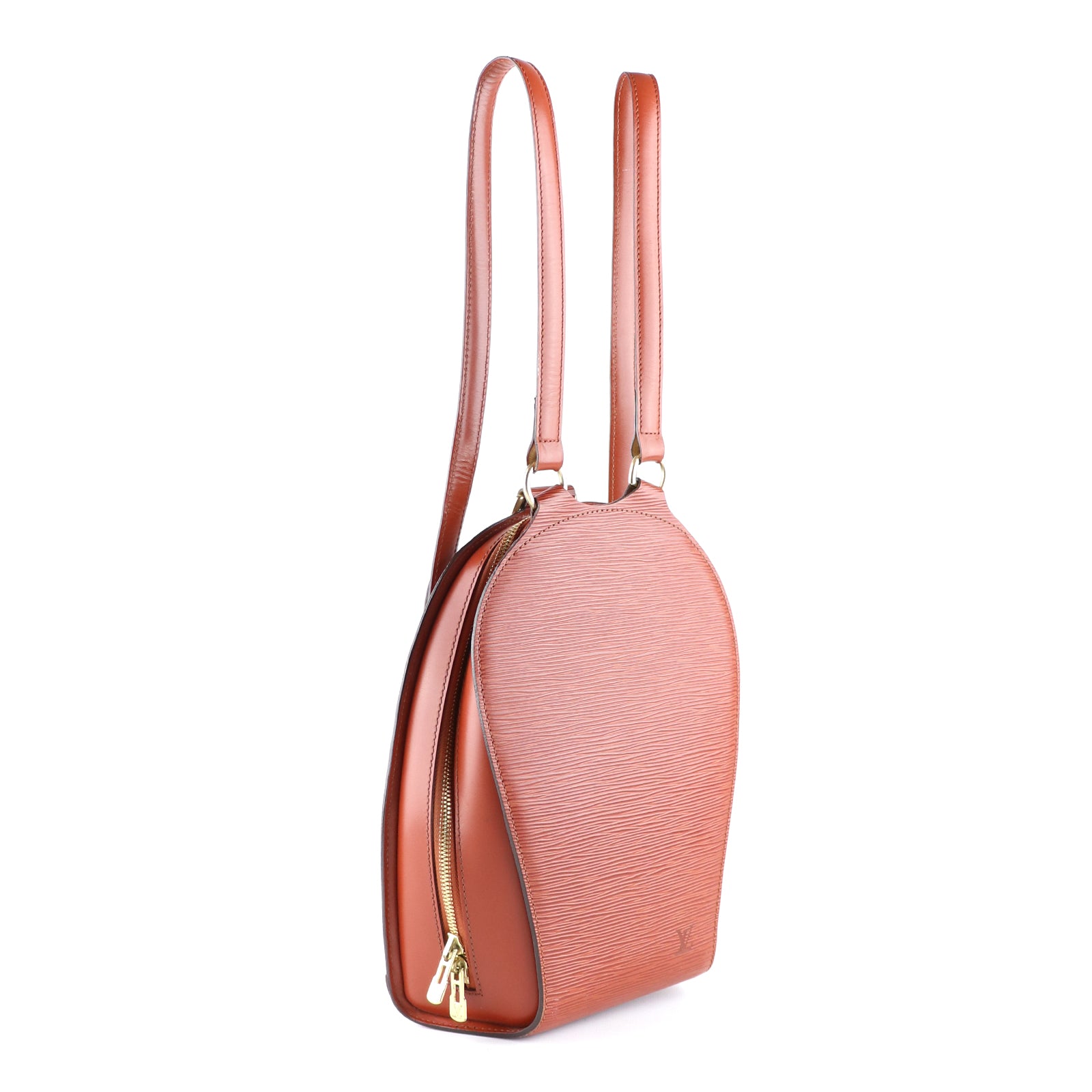 LOUIS VUITTON - Sac à dos Mabillon en cuir épi marron