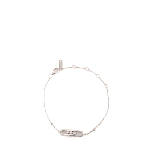 MESSIKA - Bracelet Baby Move Messika en or blanc et diamants